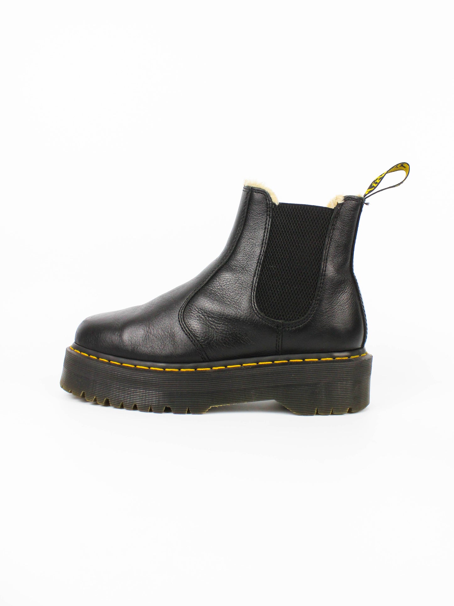 Dr. Martens 2976 Quad Fur Lined - Black Pisa
