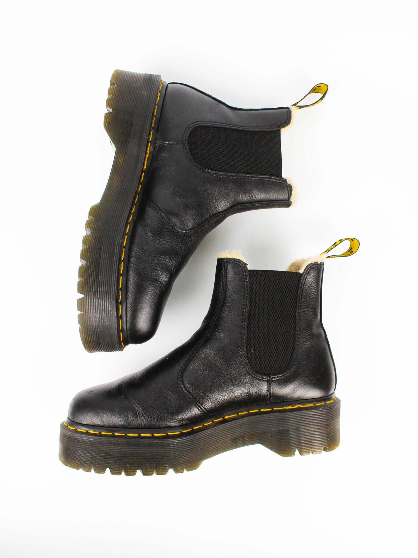 Dr. Martens 2976 Quad Fur Lined - Black Pisa