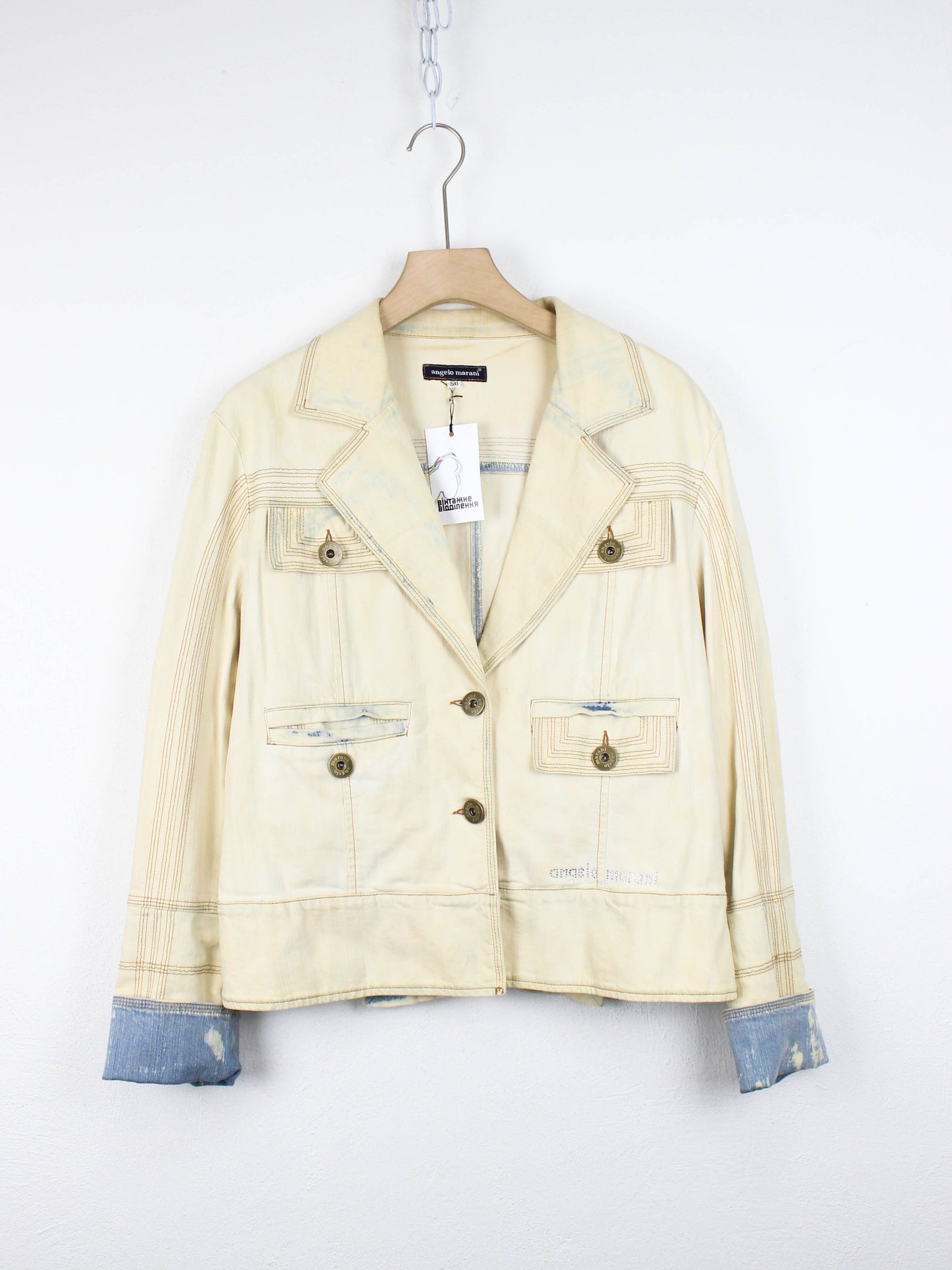 Денімовий жакет Angelo Marani