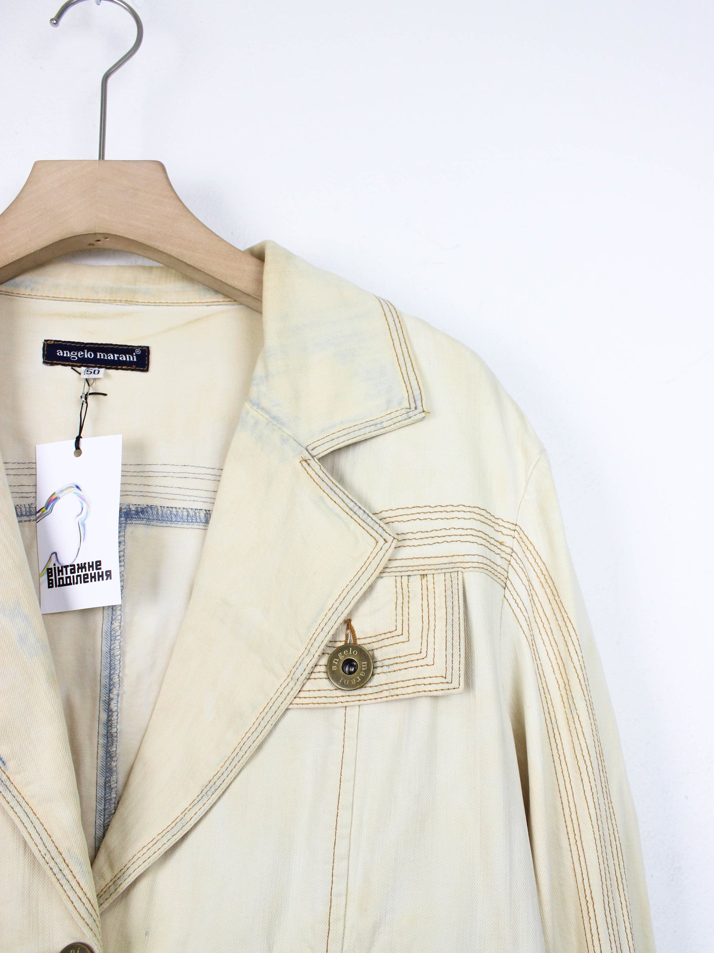 Денімовий жакет Angelo Marani