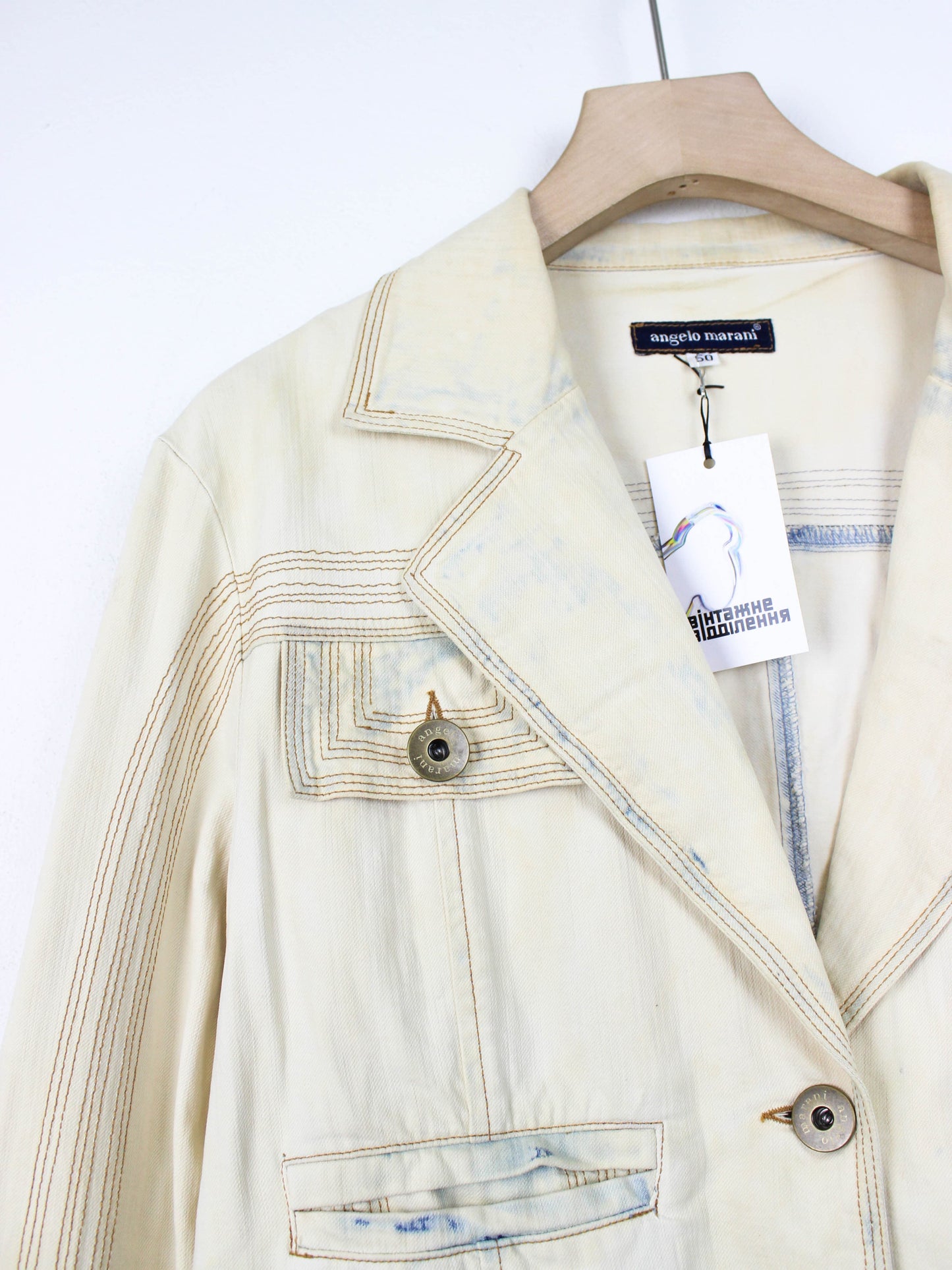 Денімовий жакет Angelo Marani