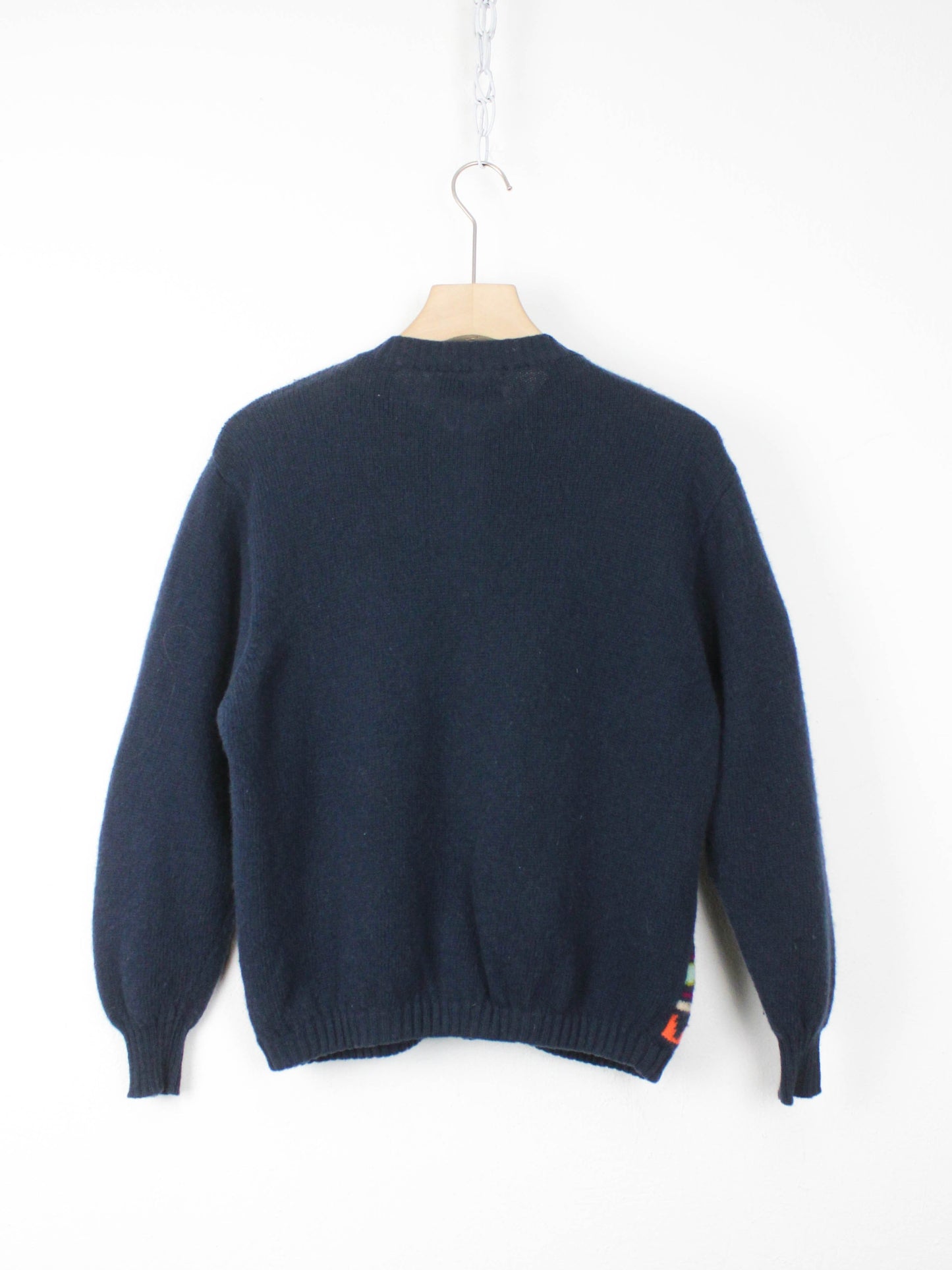 Вовняна кофта Benetton з геометричним візерунком 90-х