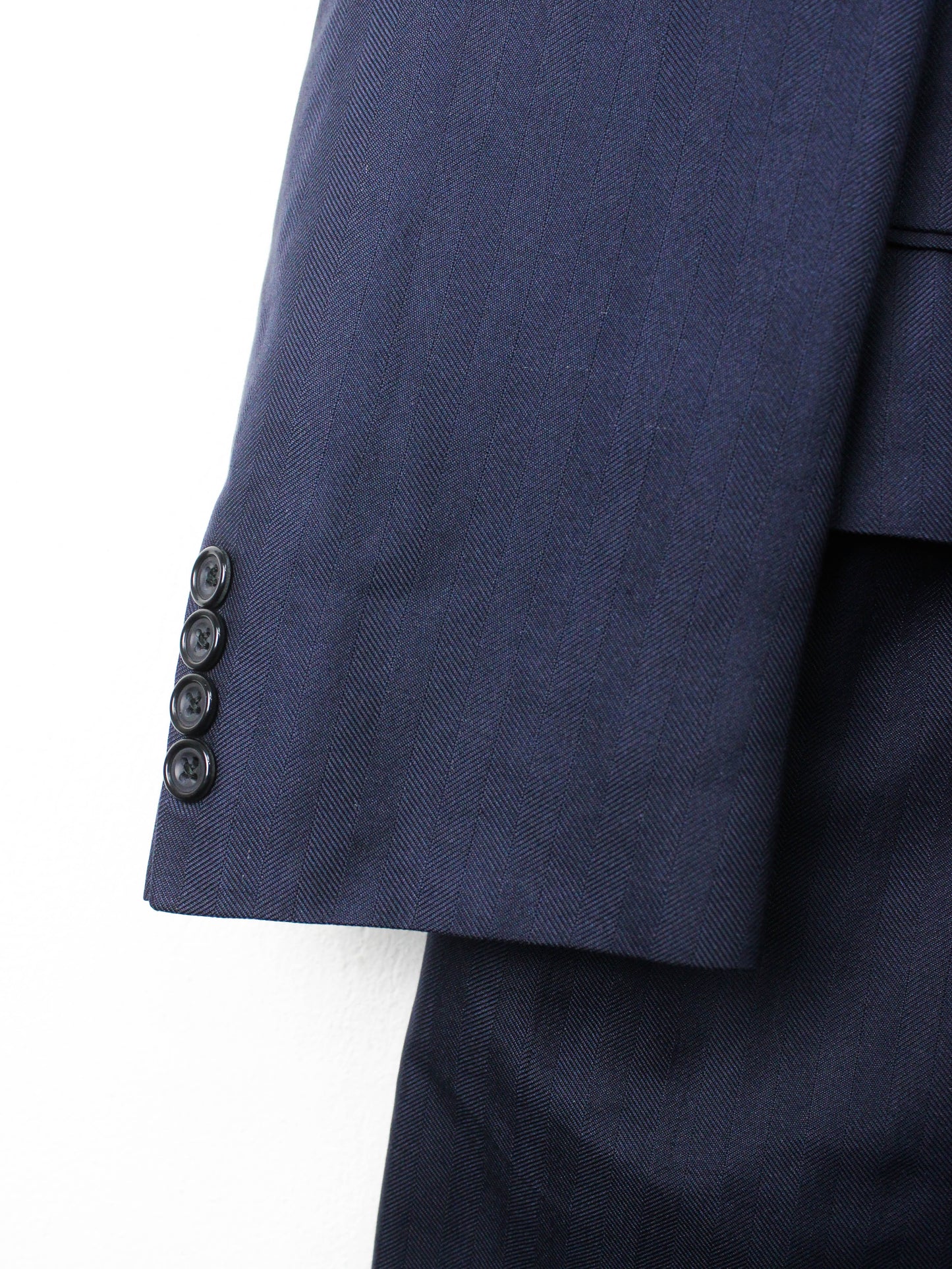 Довге темно-синє пальто Aquascutum, made in England