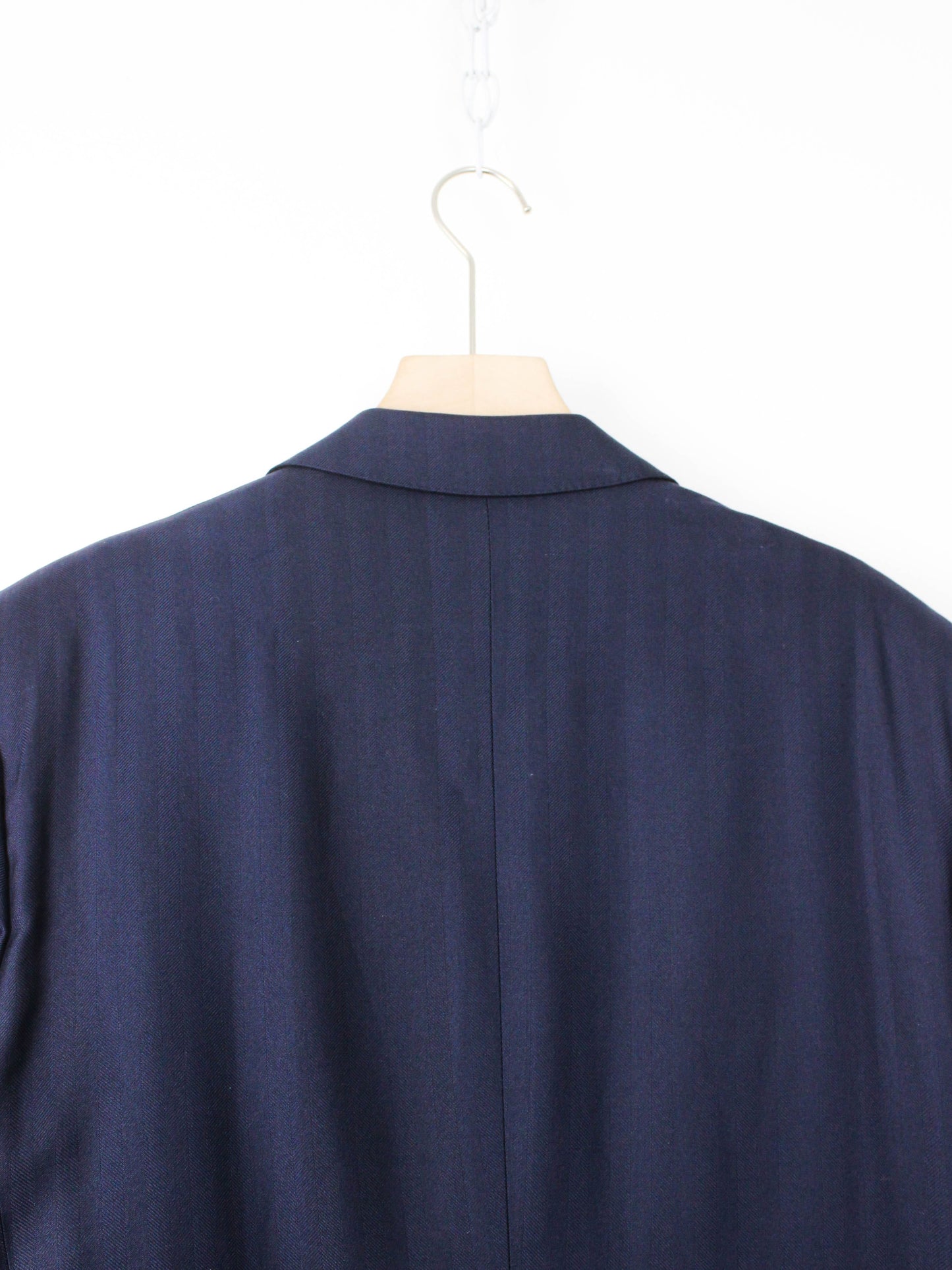 Довге темно-синє пальто Aquascutum, made in England