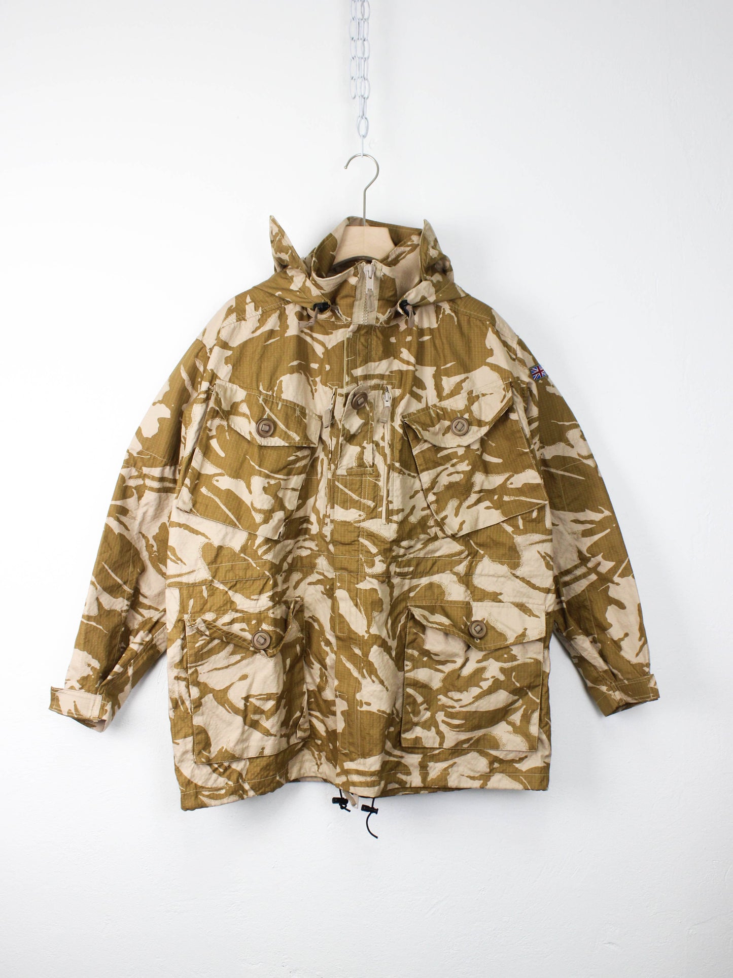 Британська камуфльована смок-куртка windproof (ripstop dpm)