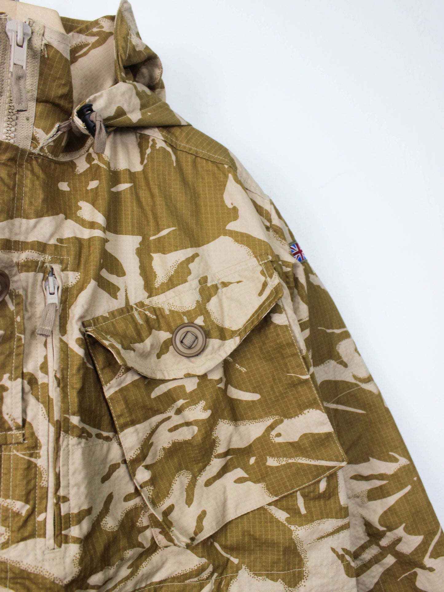 Британська камуфльована смок-куртка windproof (ripstop dpm)