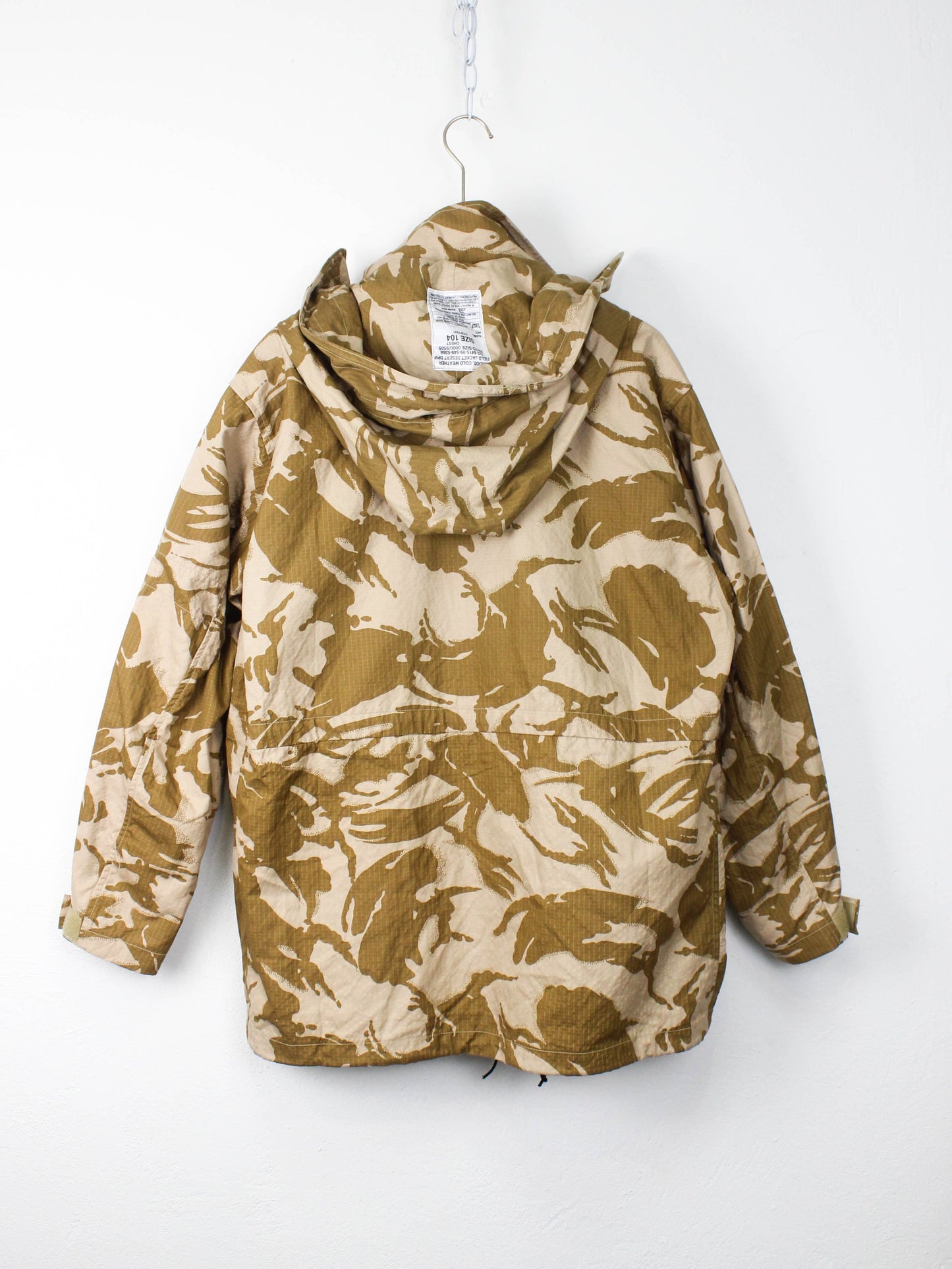 Британська камуфльована смок-куртка windproof (ripstop dpm)