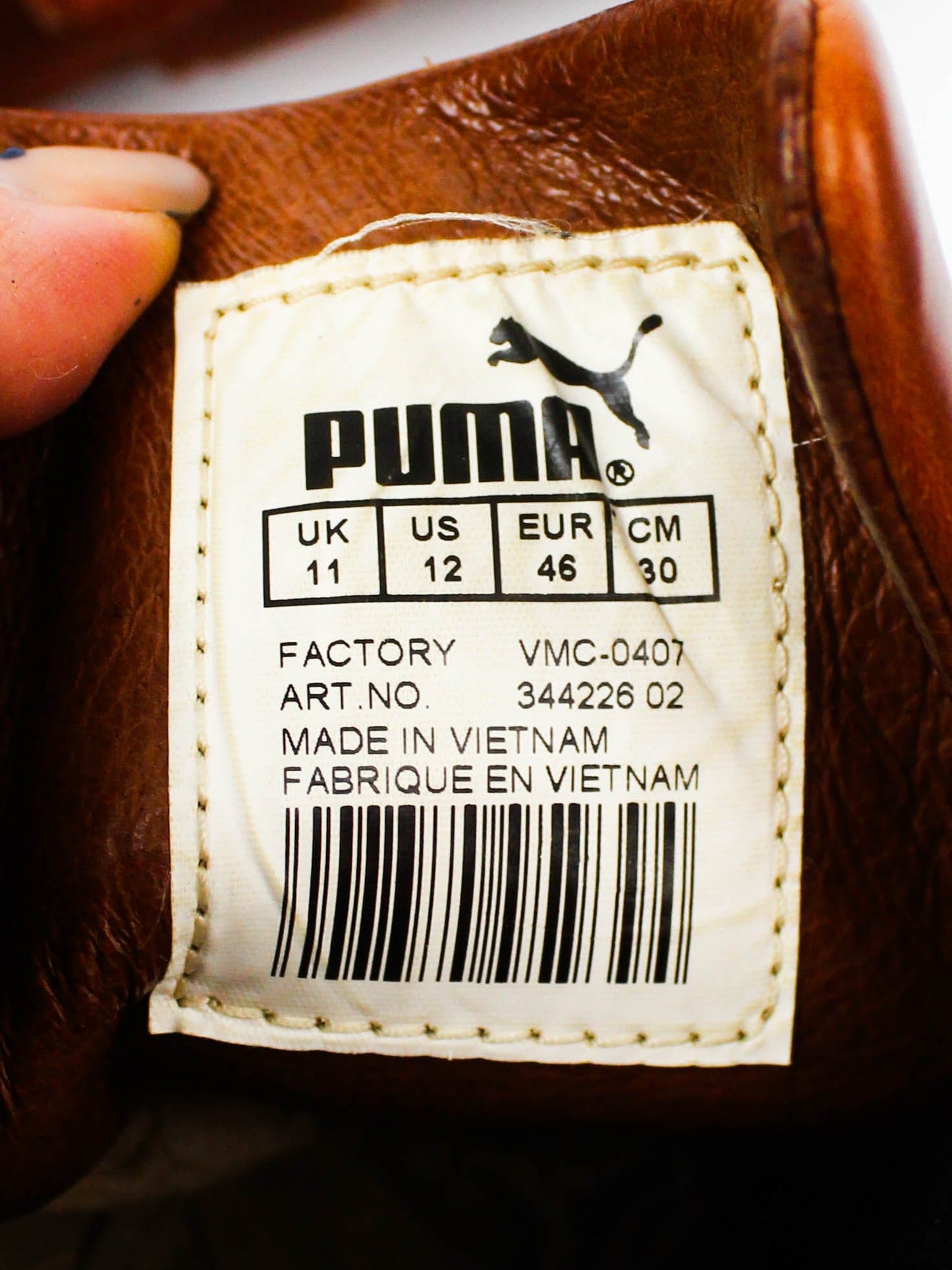 Puma Amoko Croc Leather