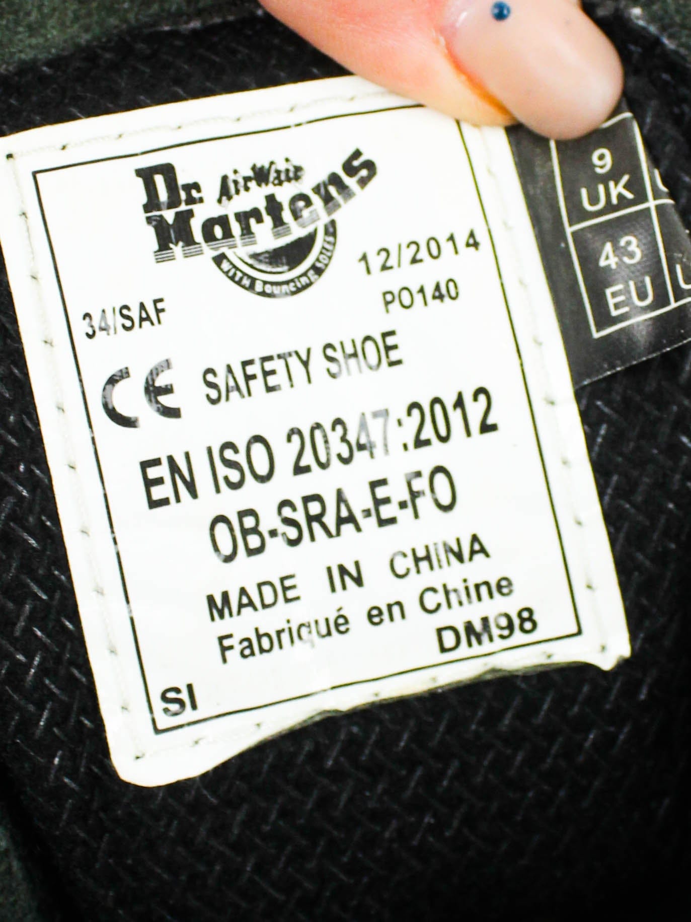 Dr. Martens 1460 Steel Toe