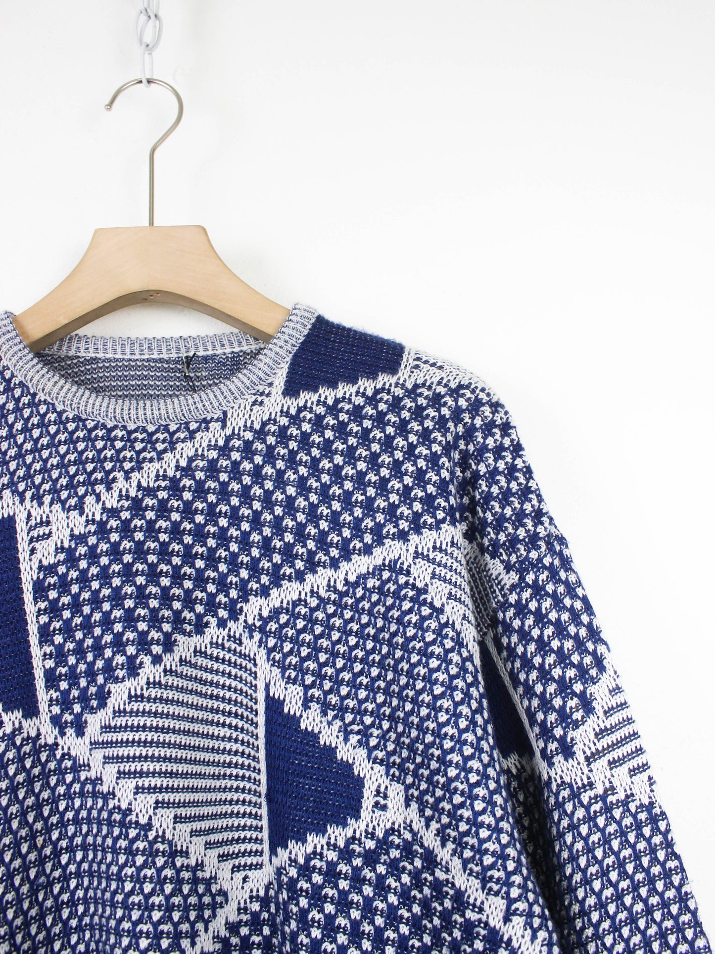 Синій светр "Сходинка"