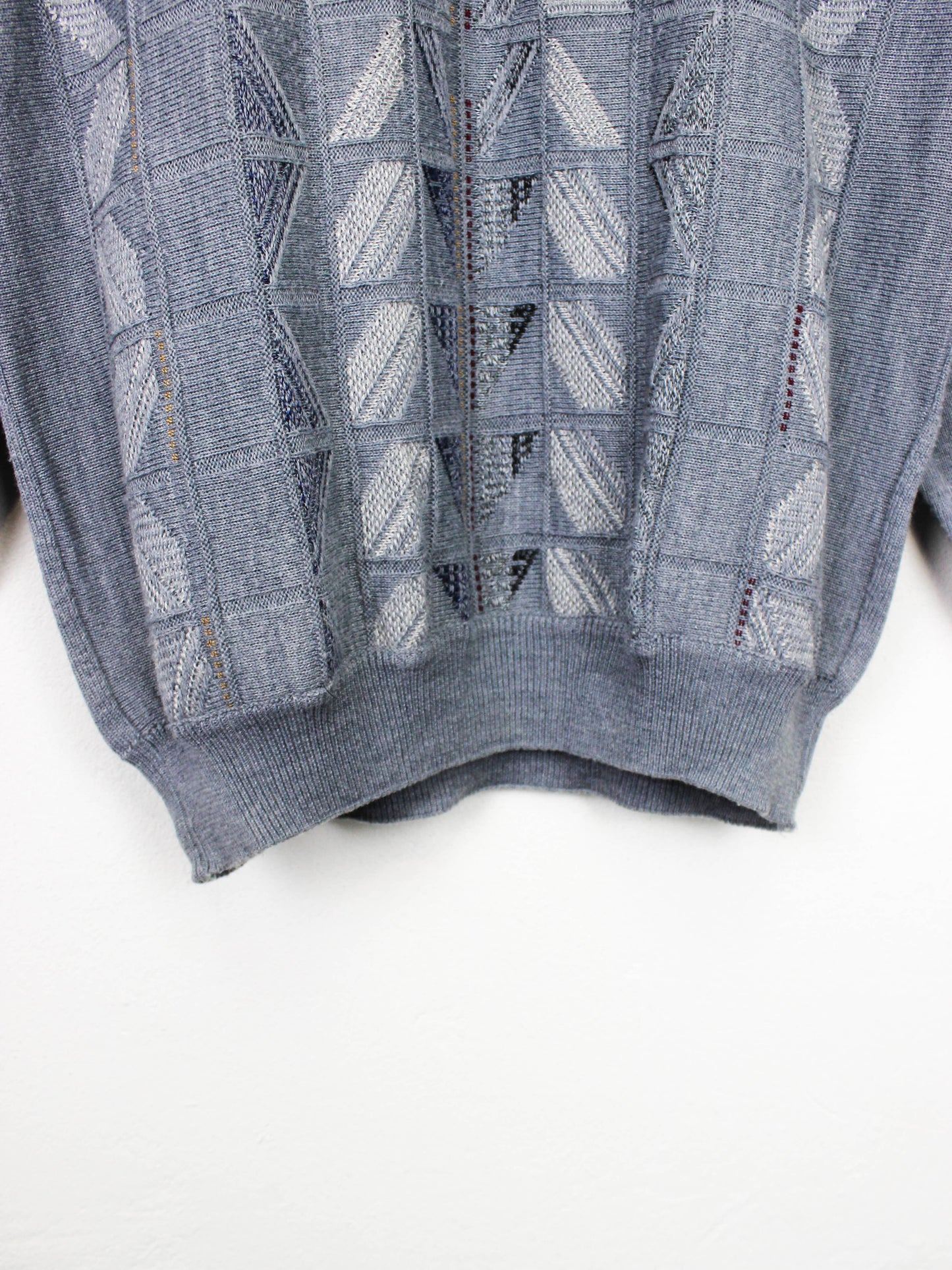 Сірий  светр "Ромби" Dardano