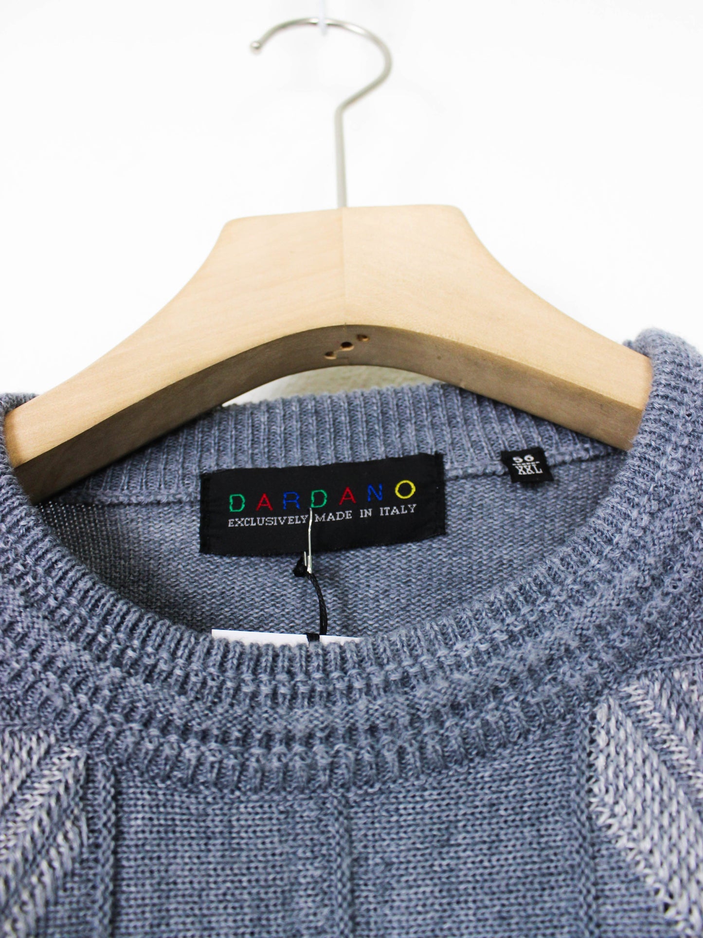 Сірий  светр "Ромби" Dardano