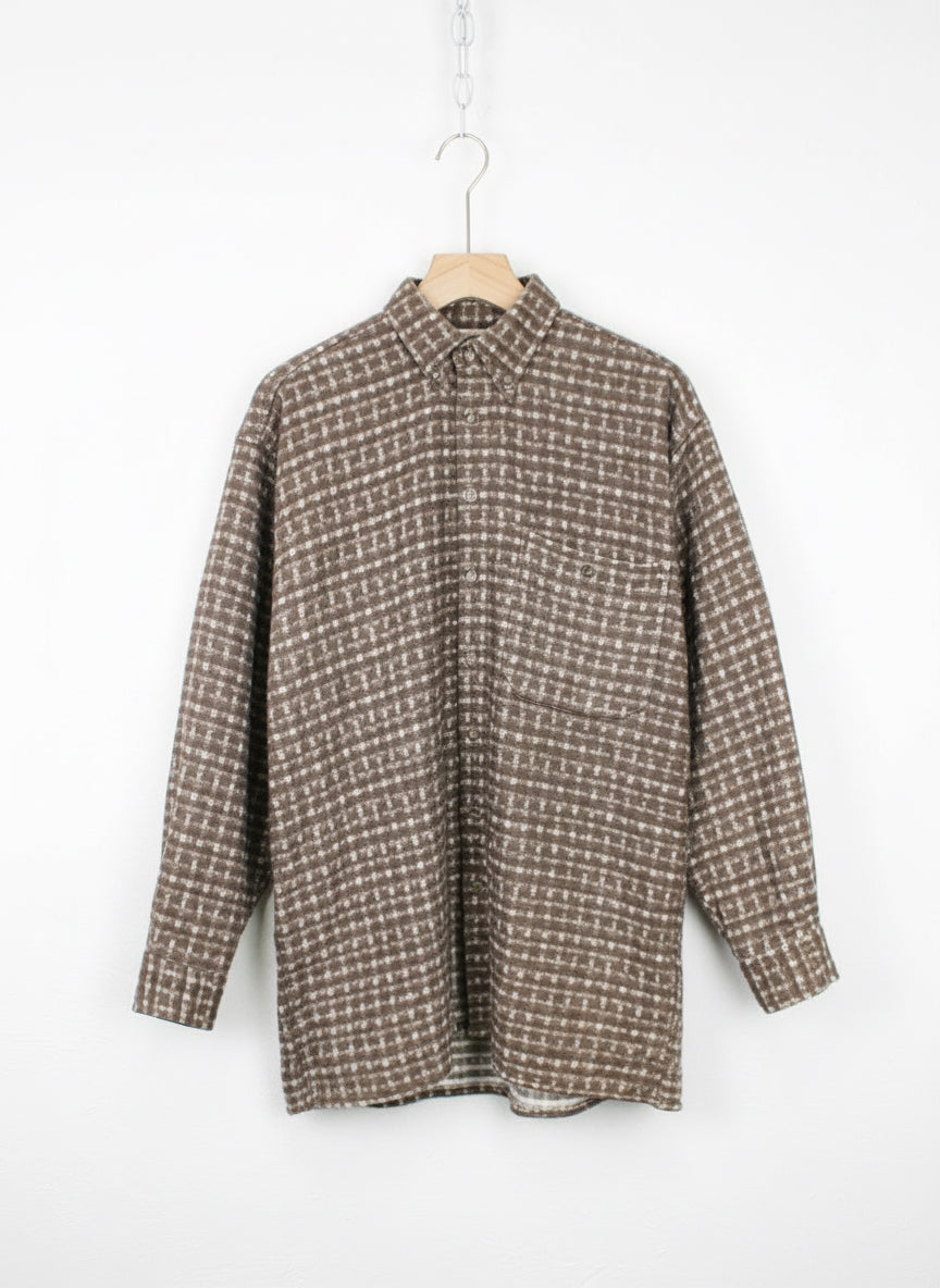 Коричнева картата сорочка Cattani