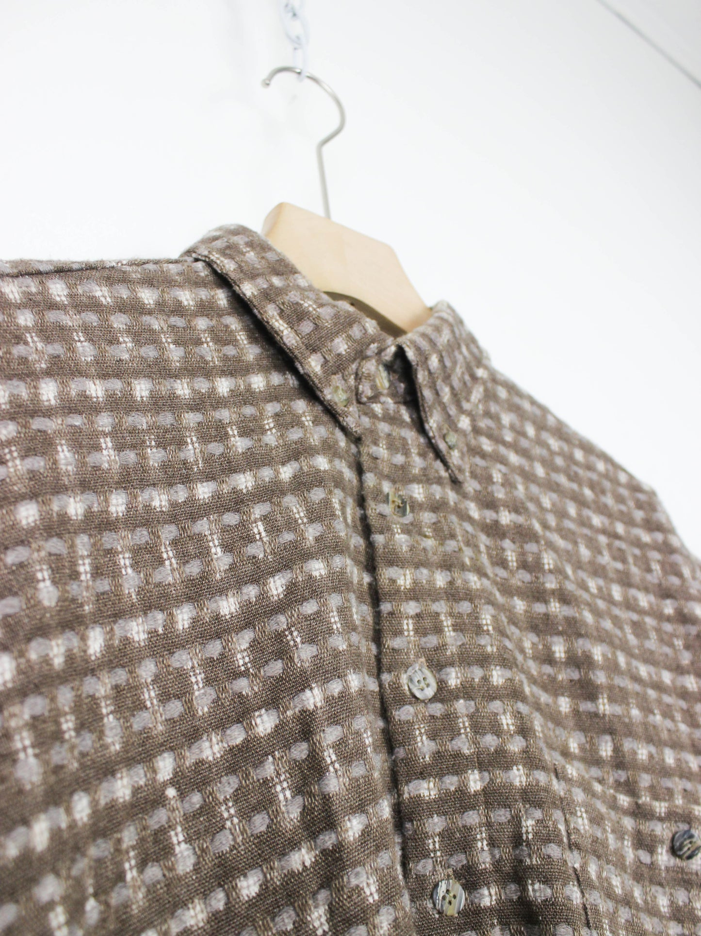 Коричнева картата сорочка Cattani