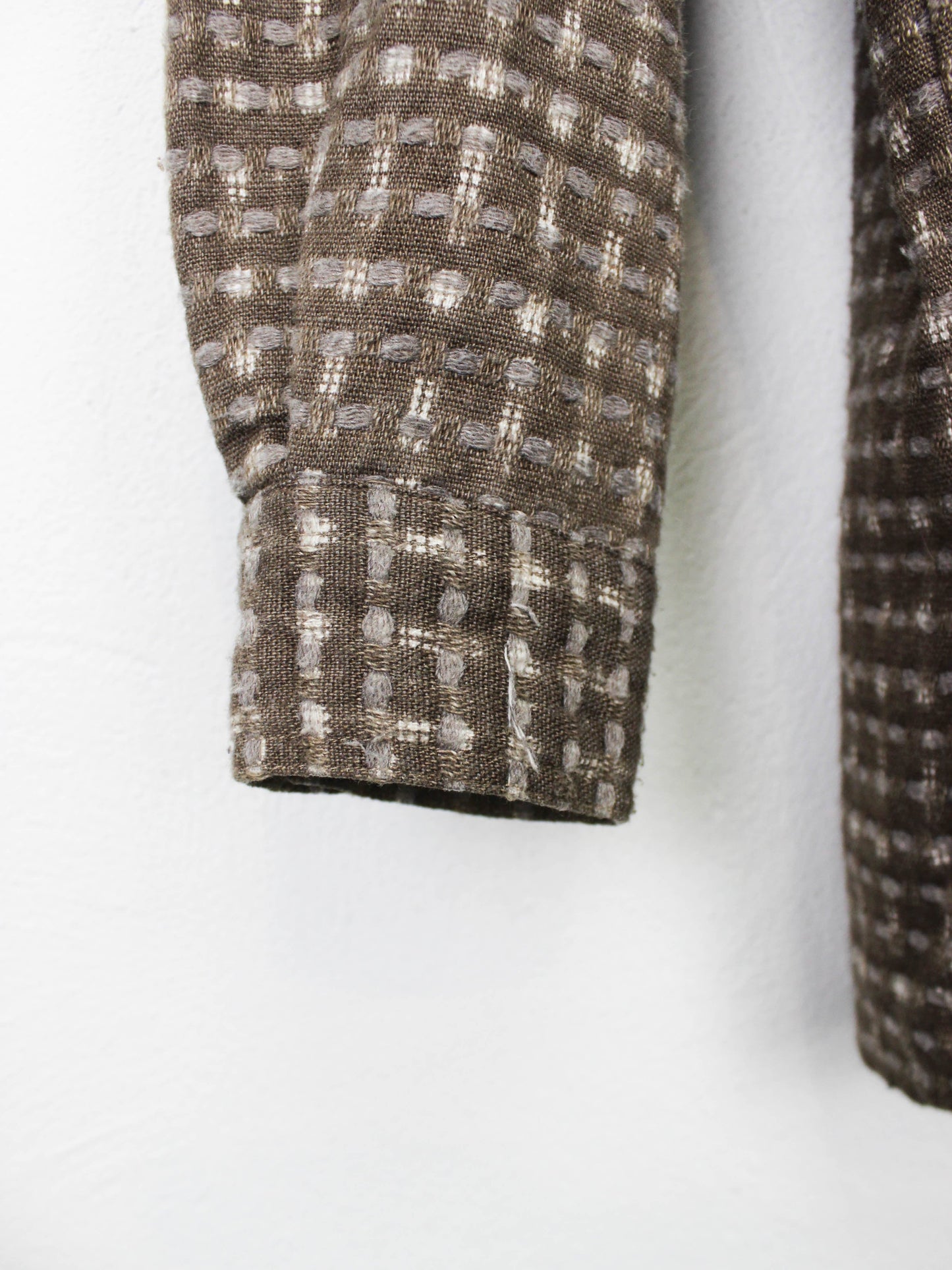 Коричнева картата сорочка Cattani