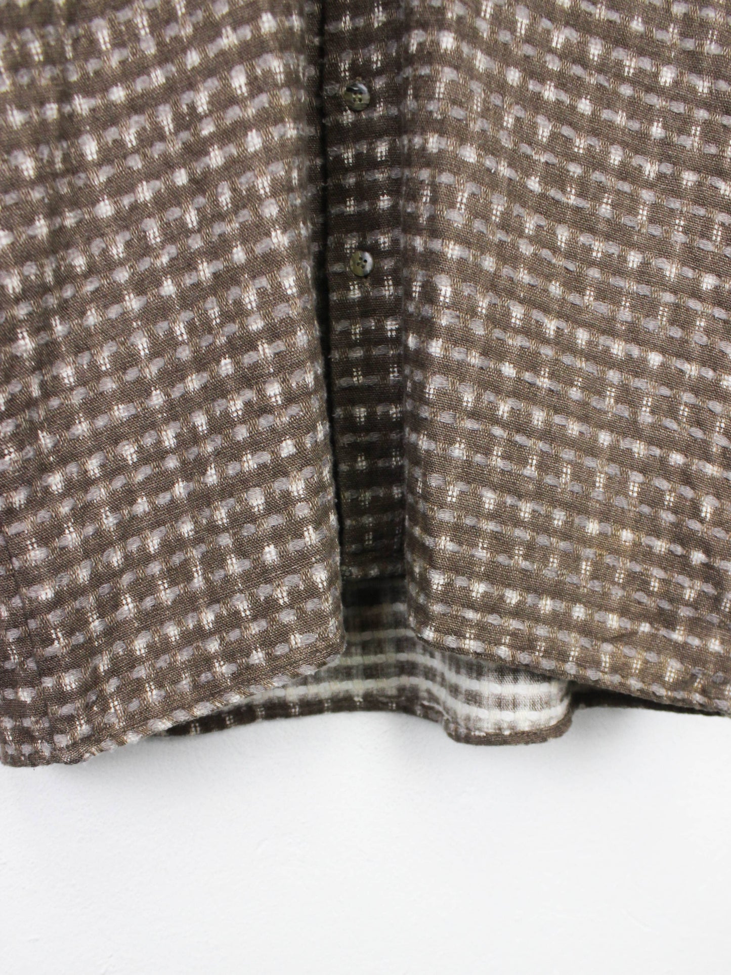 Коричнева картата сорочка Cattani