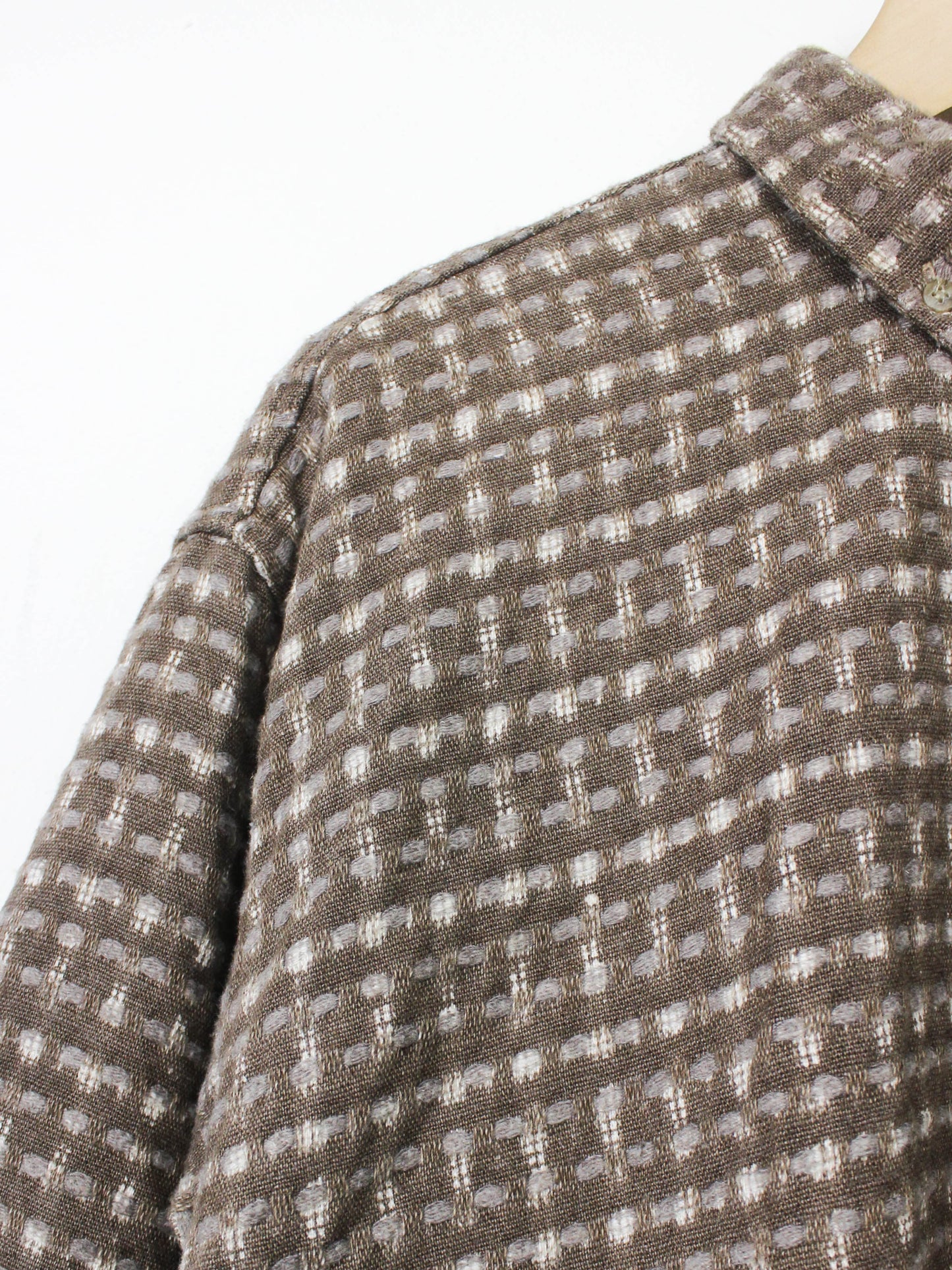 Коричнева картата сорочка Cattani