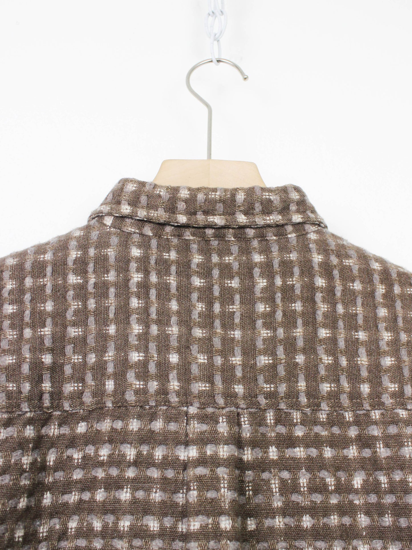 Коричнева картата сорочка Cattani