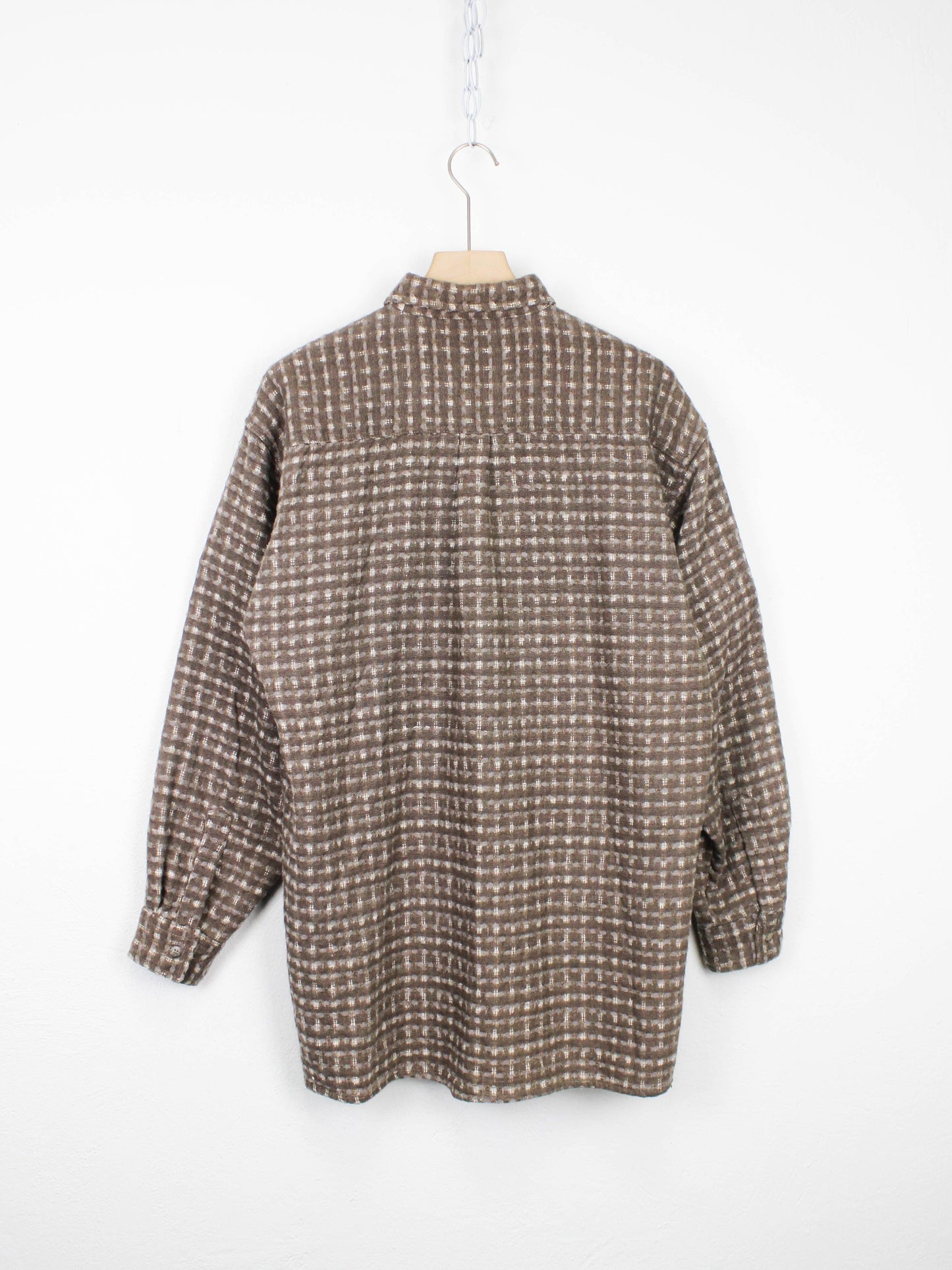 Коричнева картата сорочка Cattani