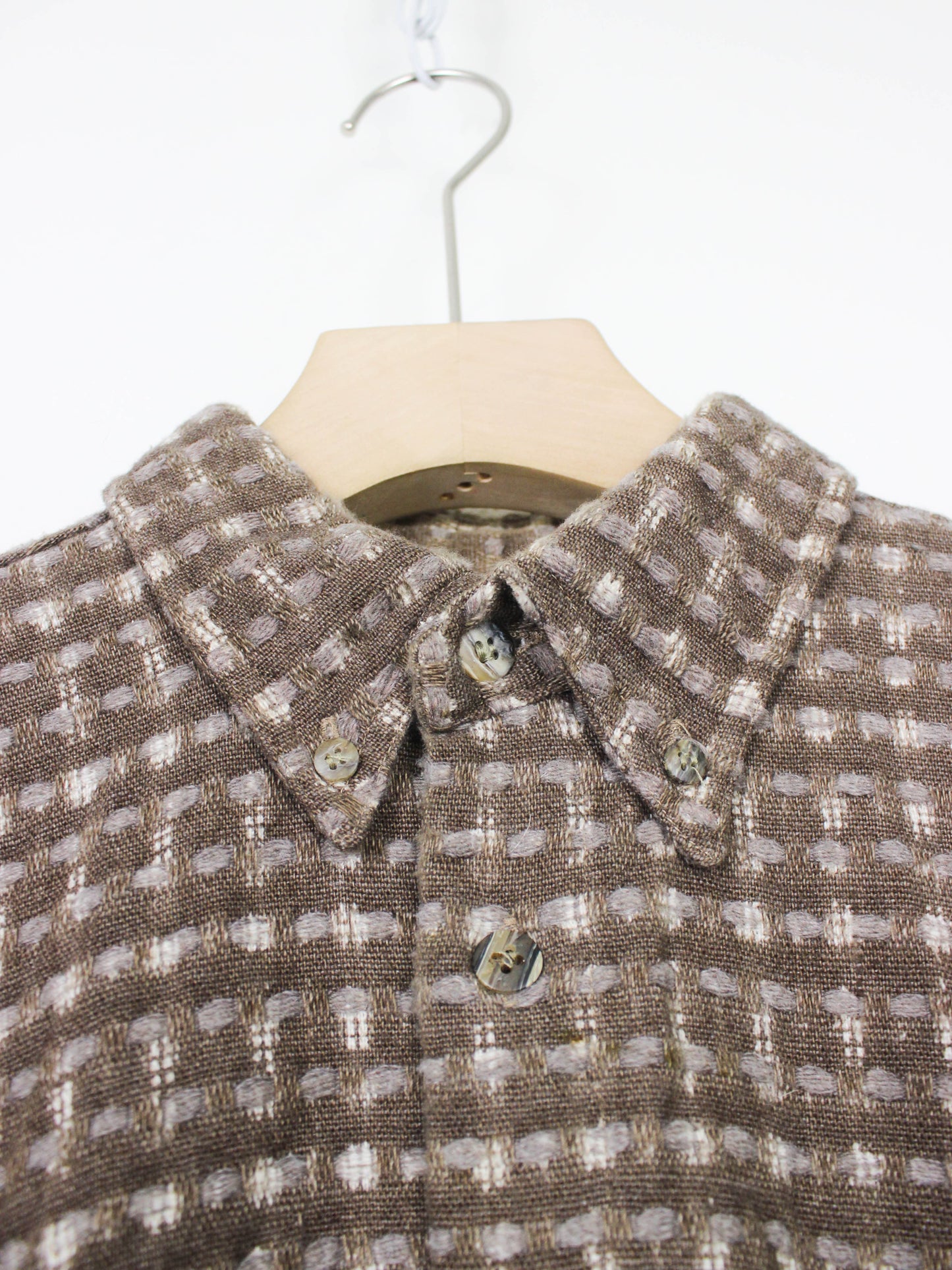 Коричнева картата сорочка Cattani