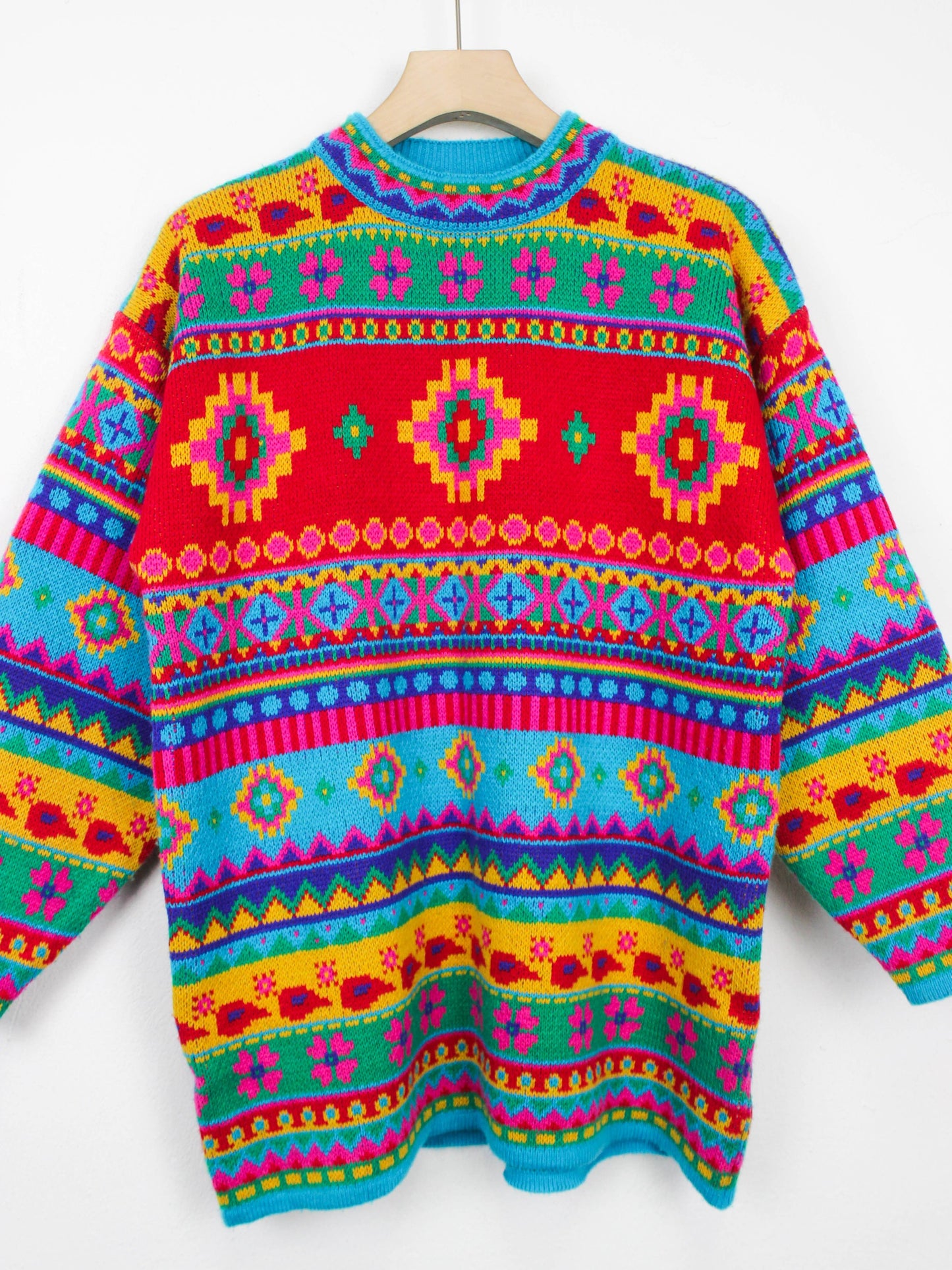 Светрик Honey із барвистим візерунком