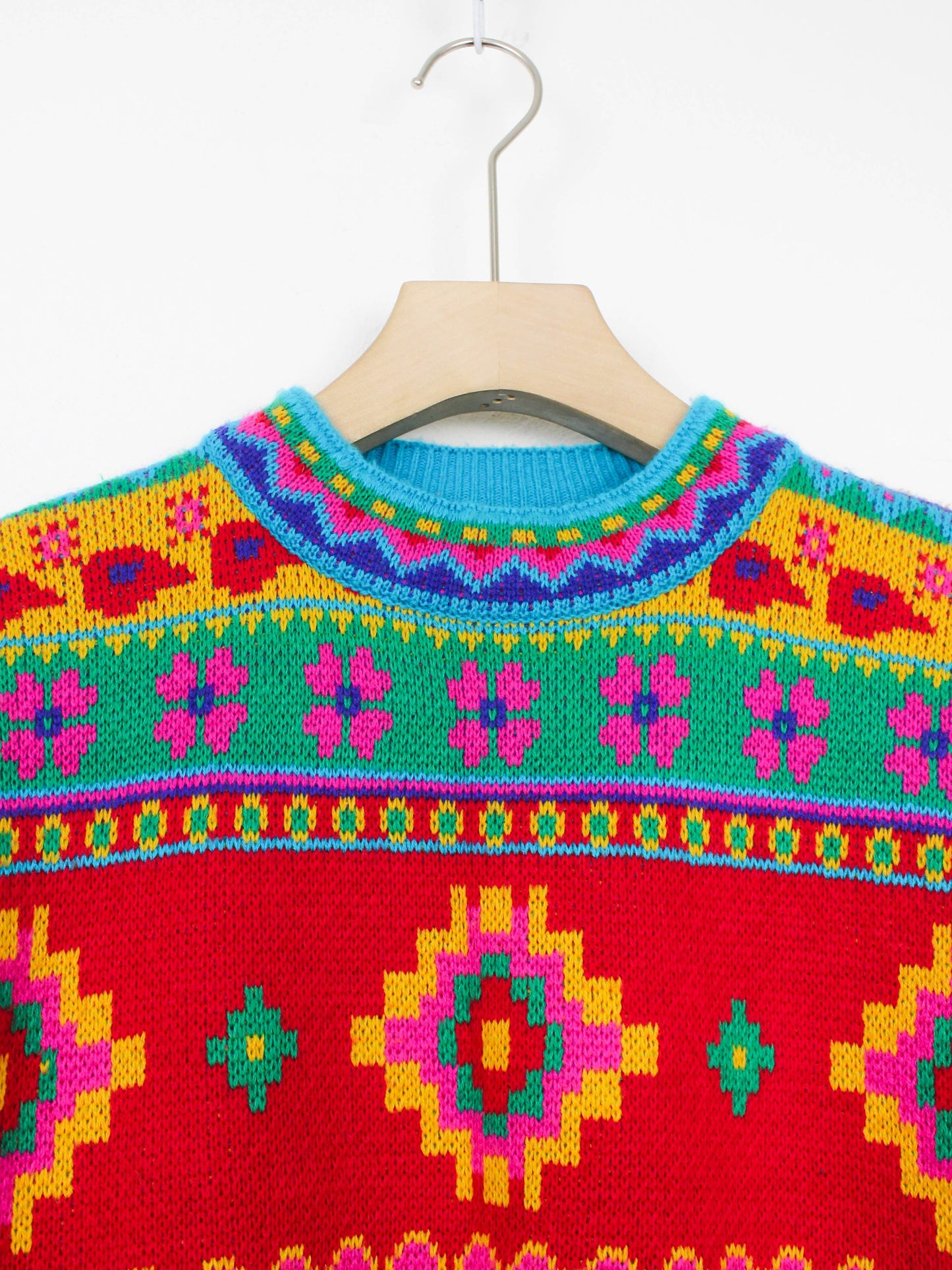 Светрик Honey із барвистим візерунком