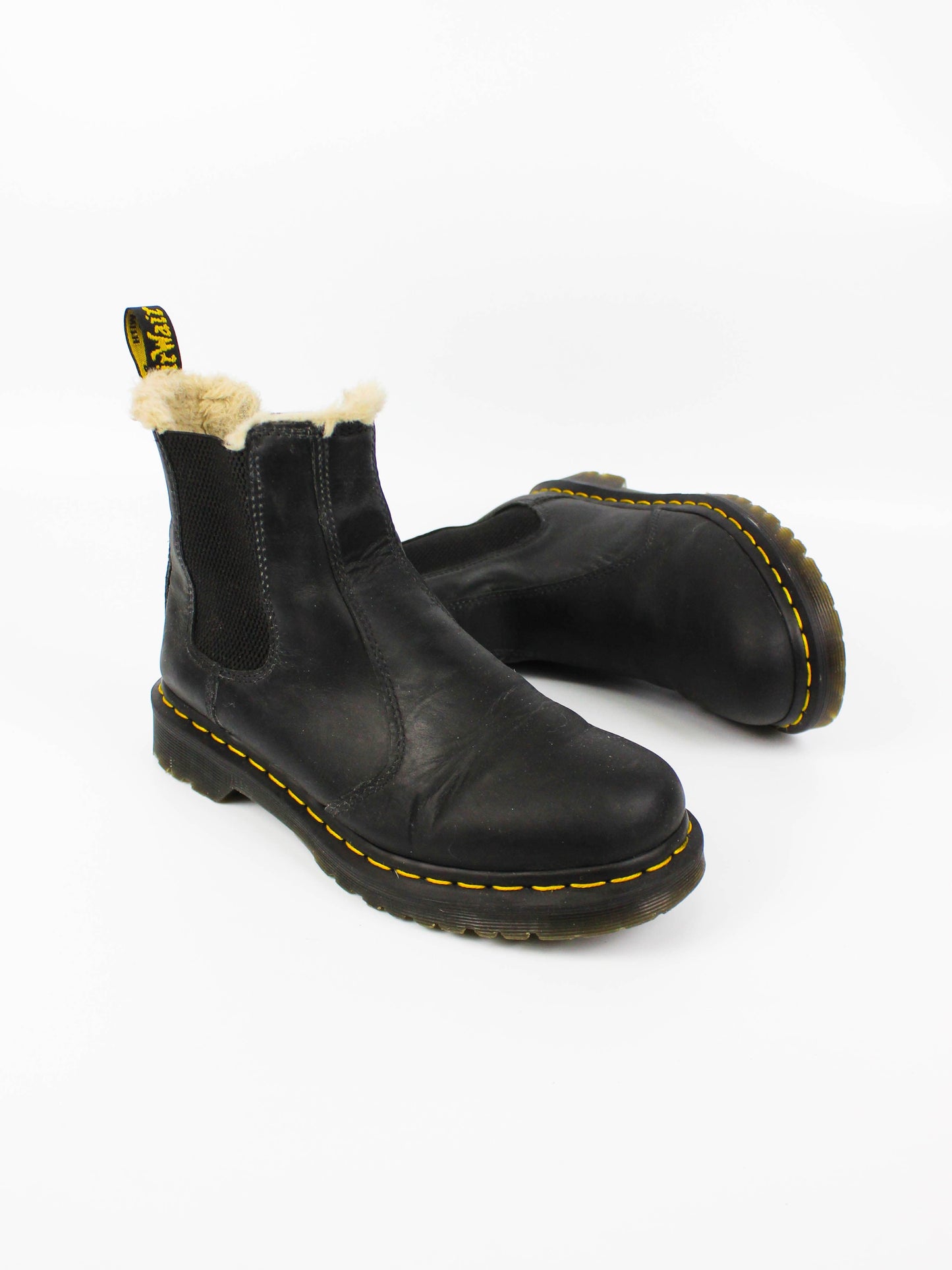 Dr. Martens 2976 Leonore Faux Fur Lined Chelsea