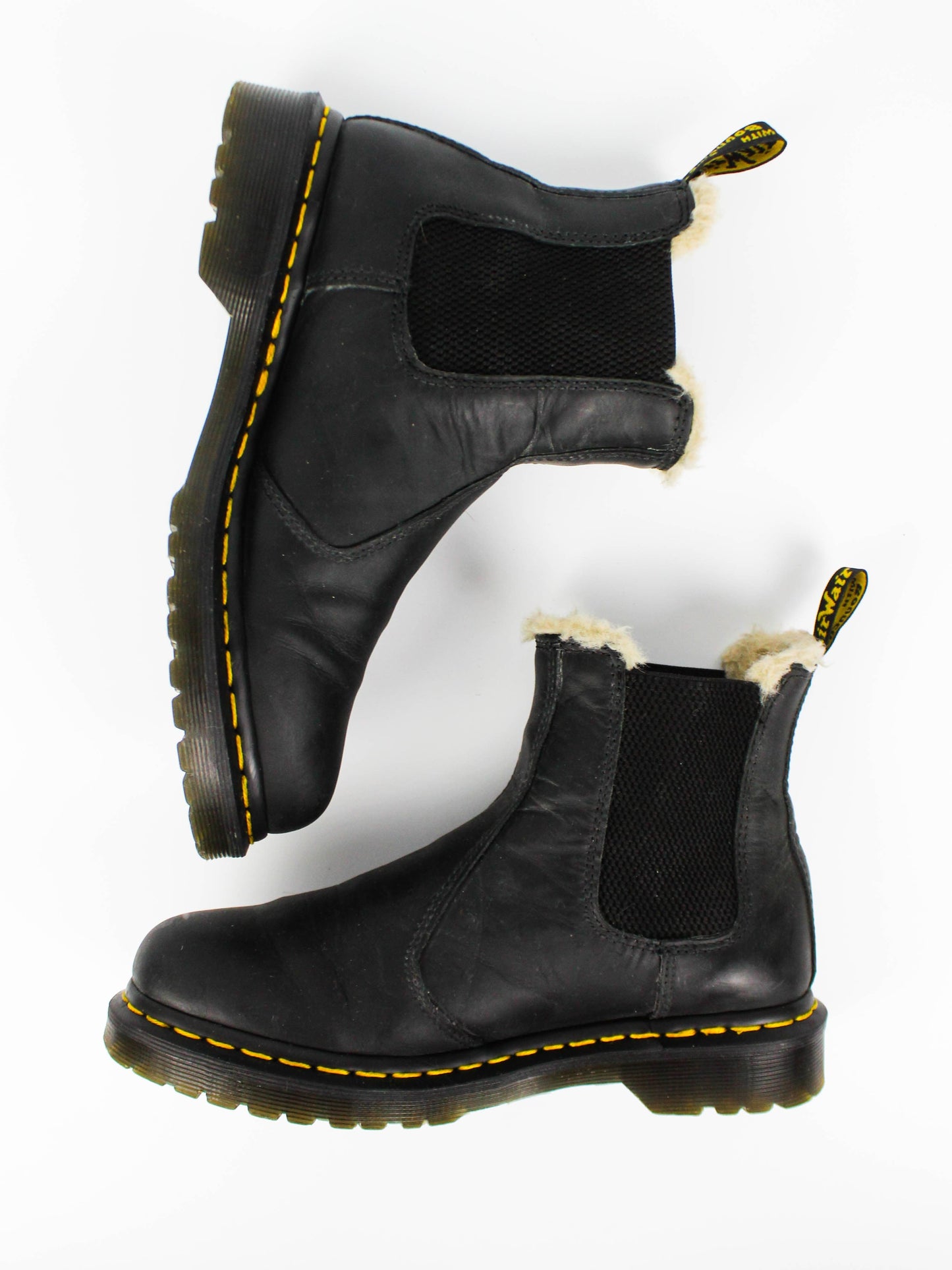 Dr. Martens 2976 Leonore Faux Fur Lined Chelsea