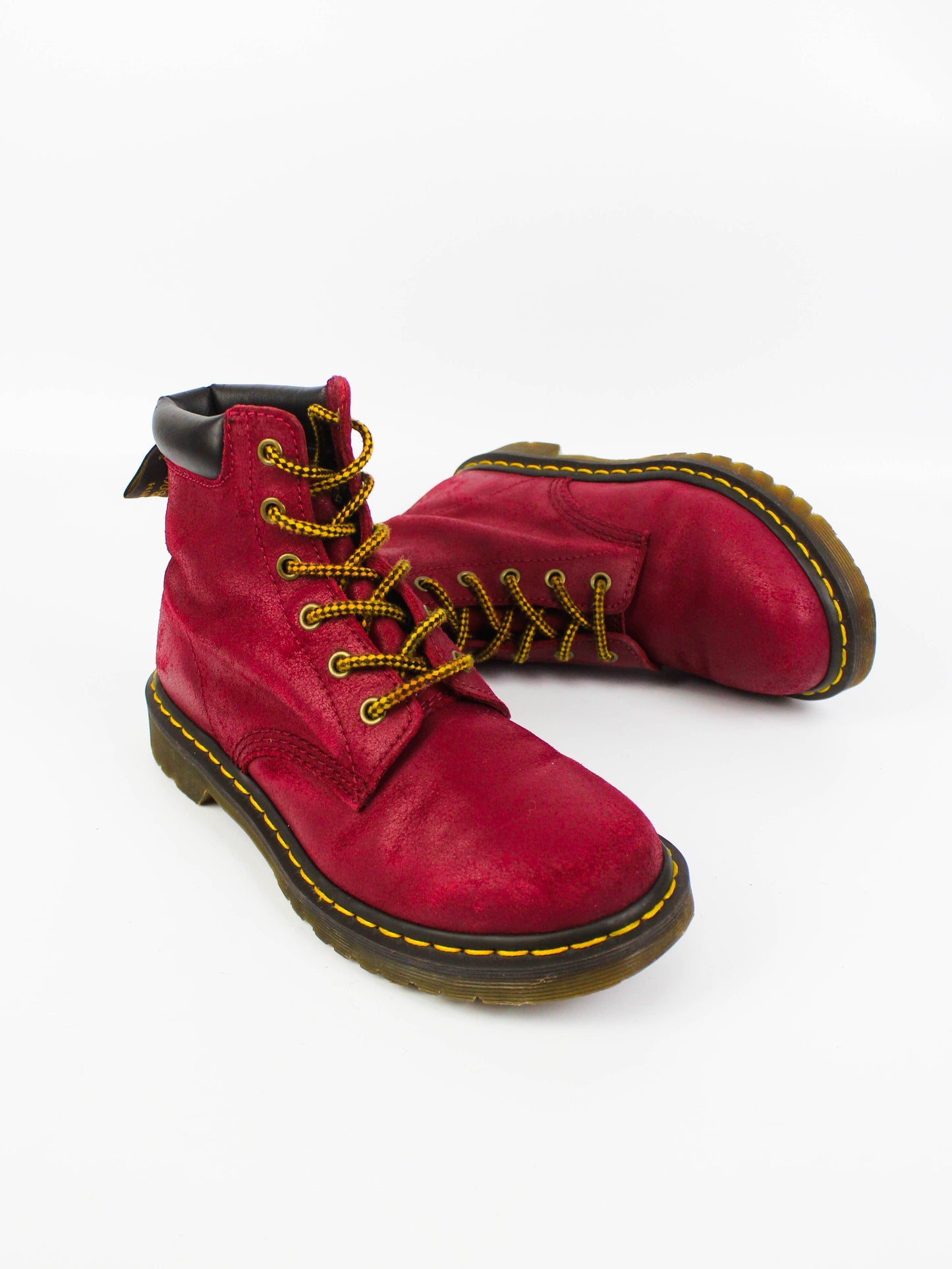 Dr. Martens 939 Distressed Suede Wine Red