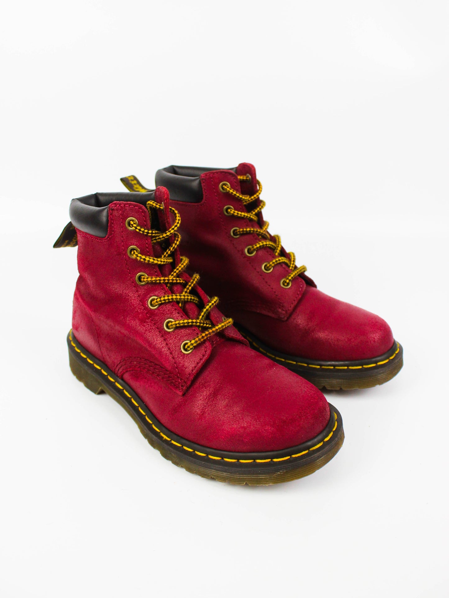 Dr. Martens 939 Distressed Suede Wine Red
