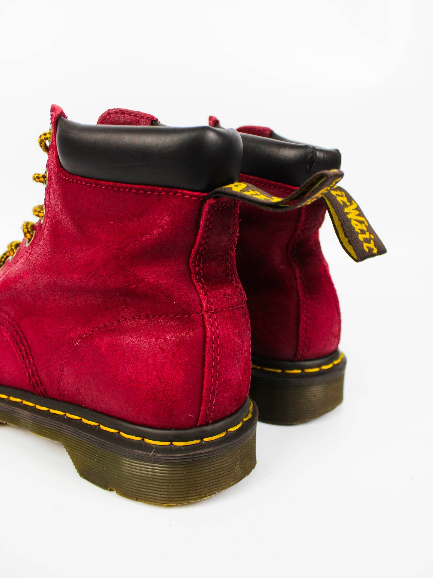 Dr. Martens 939 Distressed Suede Wine Red