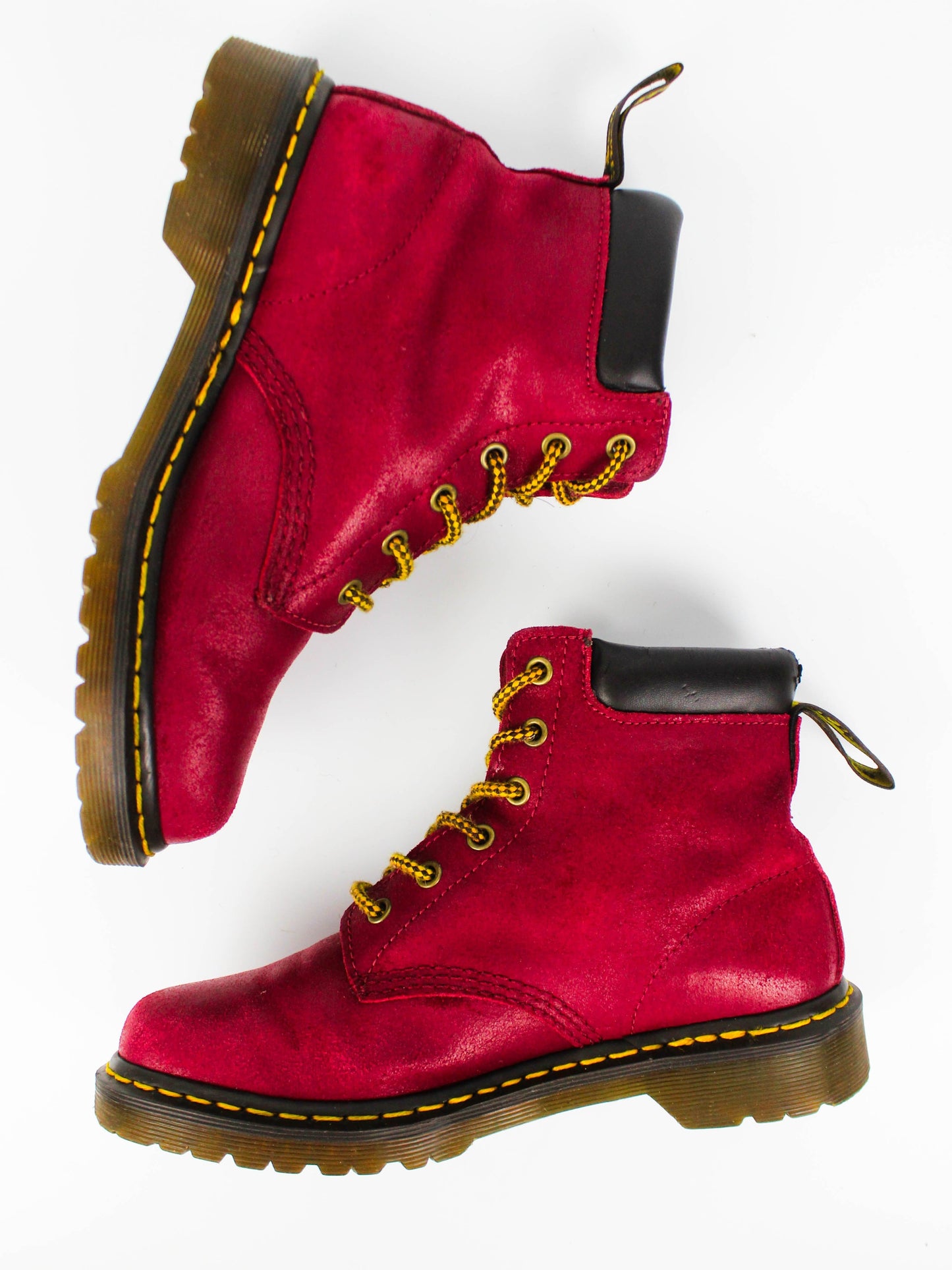 Dr. Martens 939 Distressed Suede Wine Red