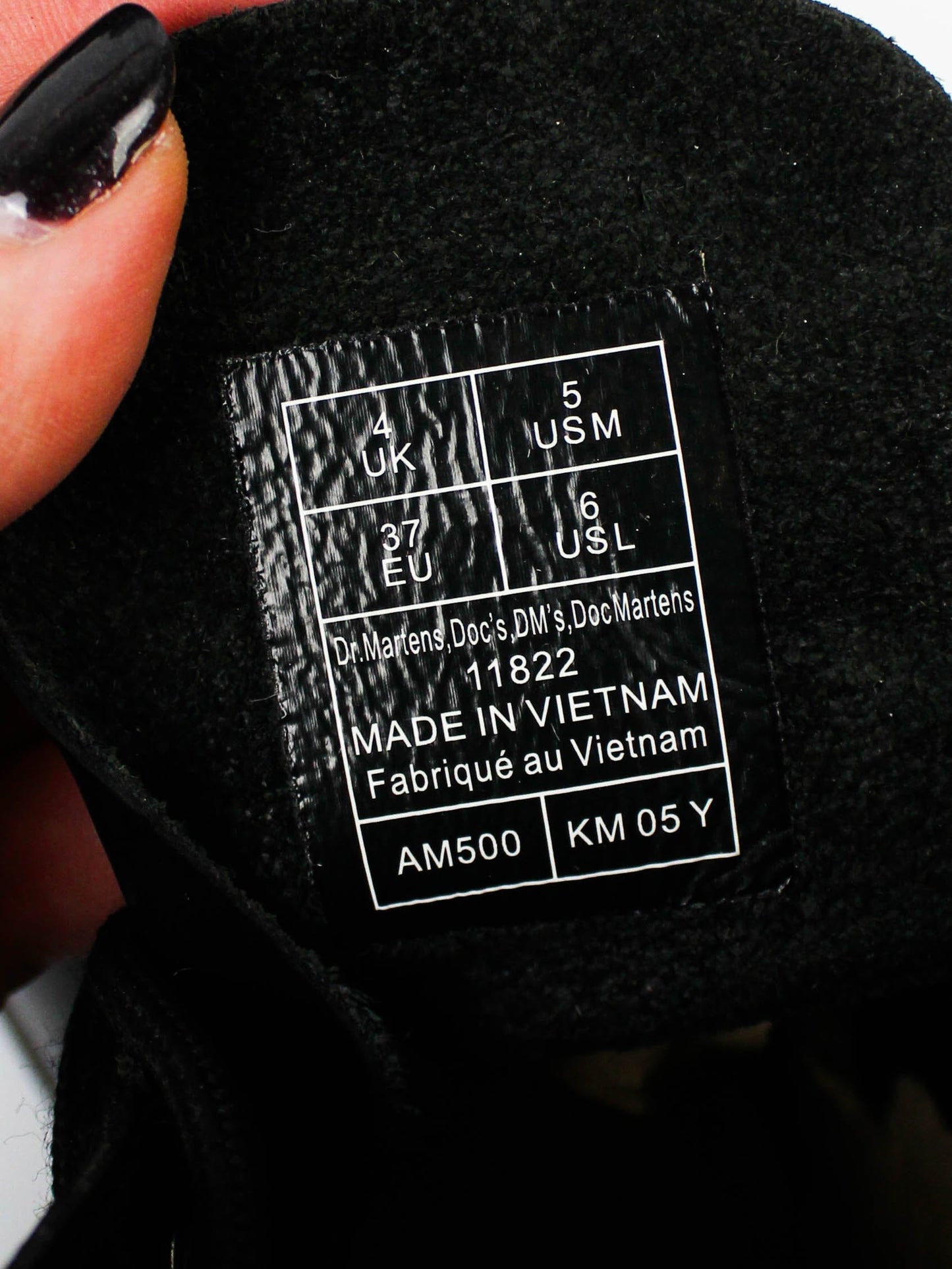Dr. Martens 1460 Patent Black