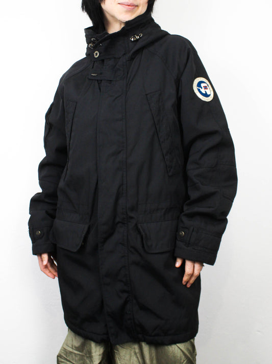 Чорна куртка-парка Napapijri