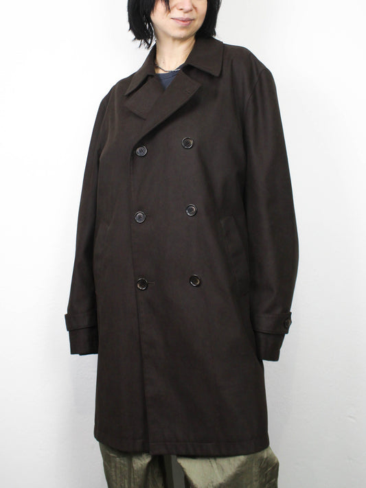 Шоколадний тренч Calr Gross