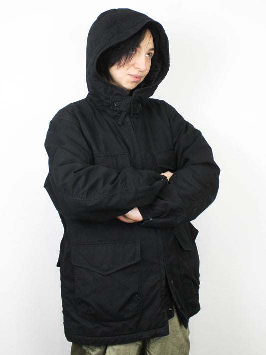 Чорна куртка-парка  Uniqlo