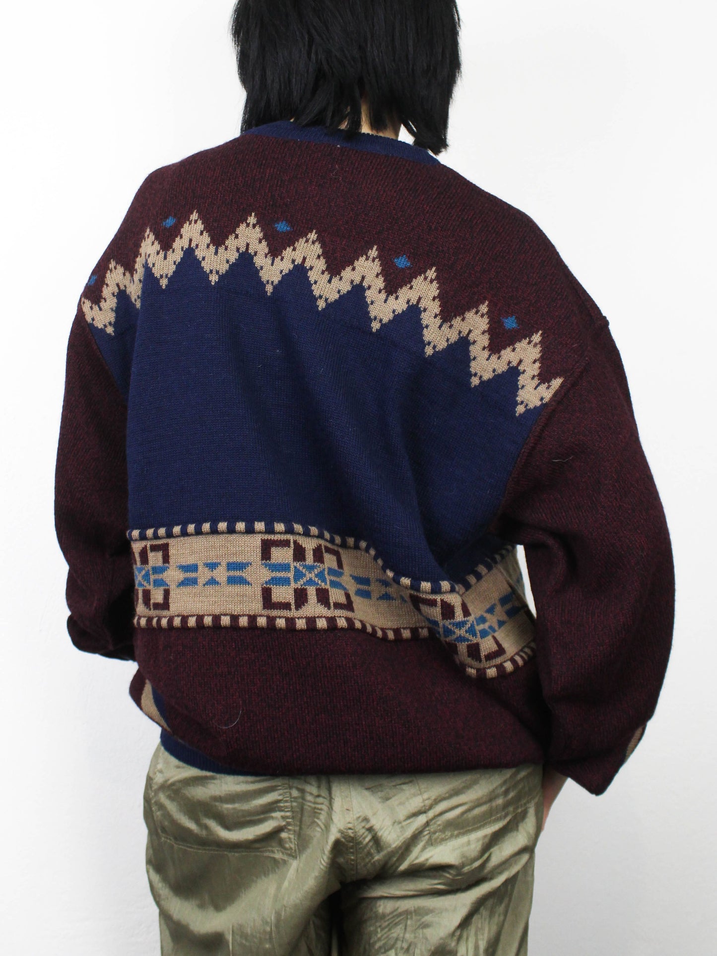 Вовняний класичний светр 90s Аrt for M