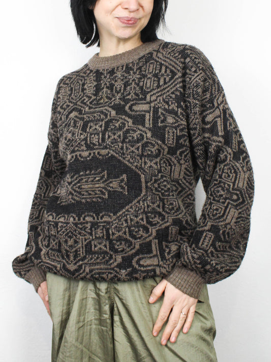 В'язаний светр з візерунком BB FOR