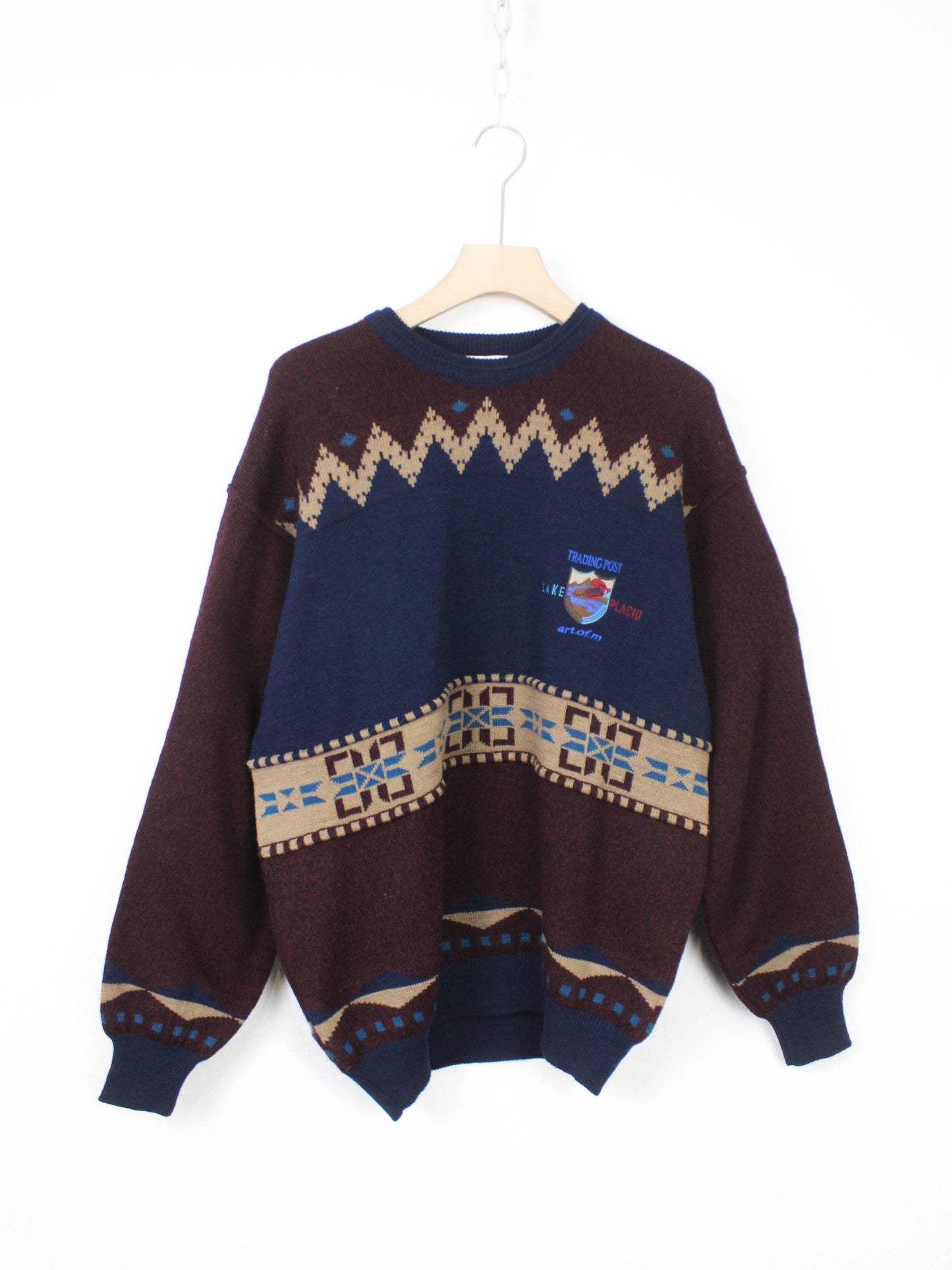 Вовняний класичний светр 90s Аrt for M