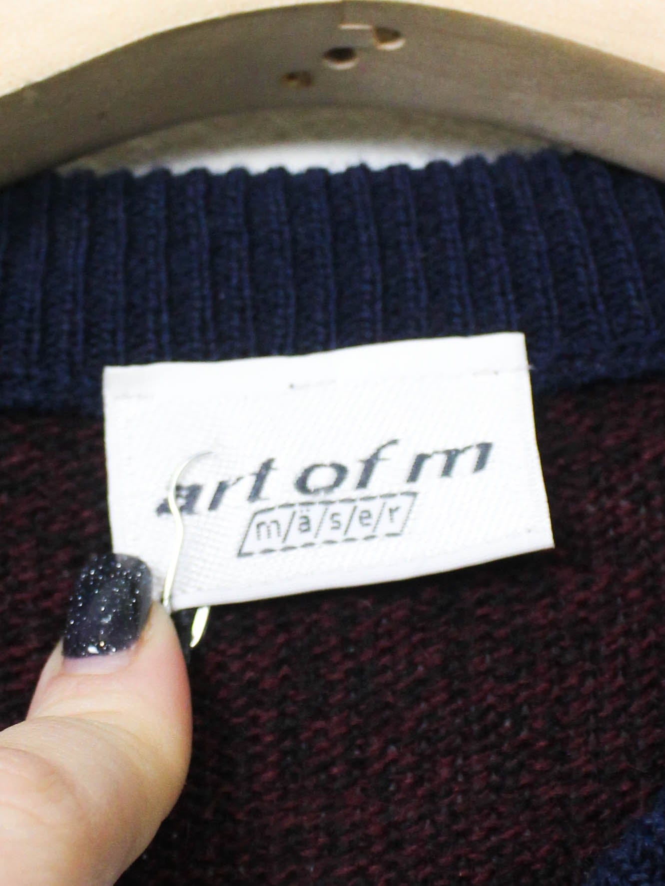 Вовняний класичний светр 90s Аrt for M