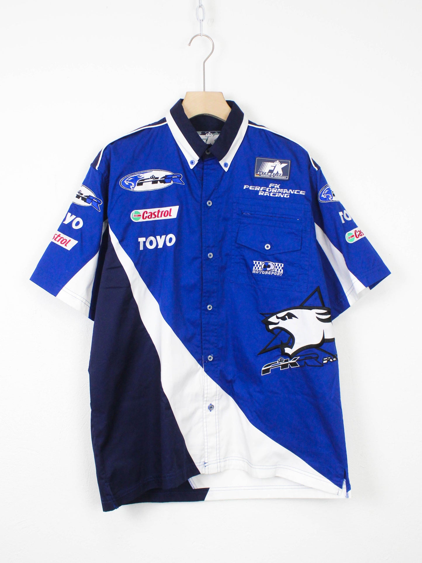 Блакитна сорочка FK Automotive Racing