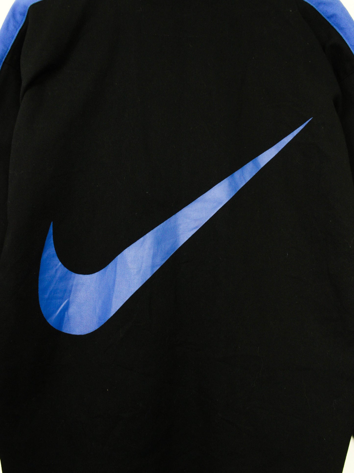 Вінтажна кофта Nike чорно-синього кольору