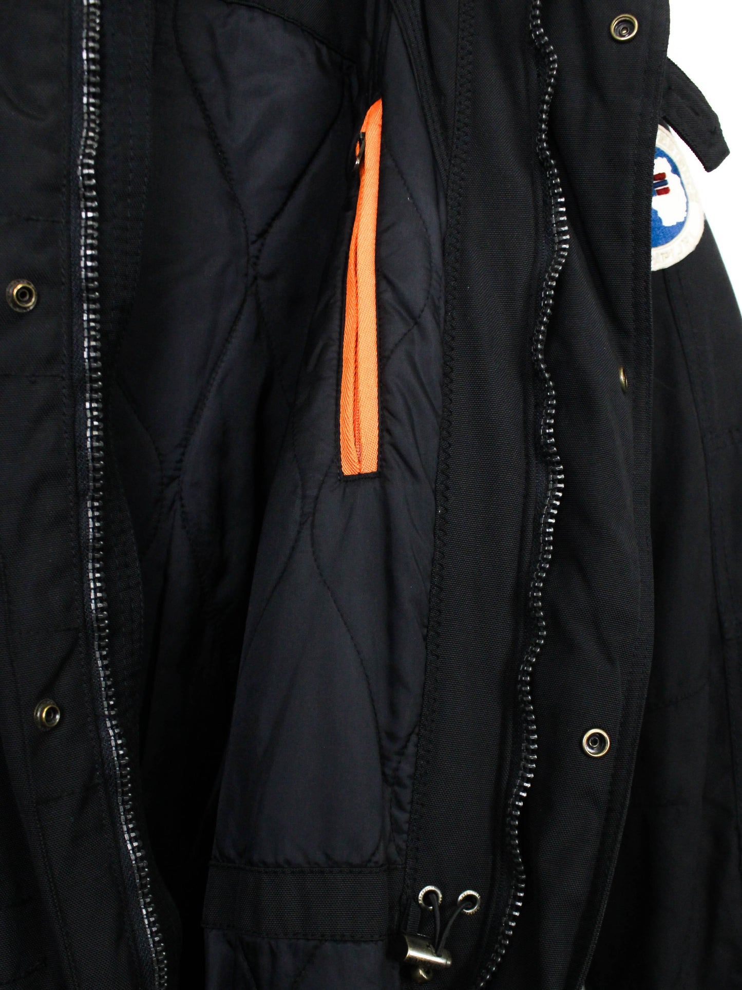 Чорна куртка-парка Napapijri