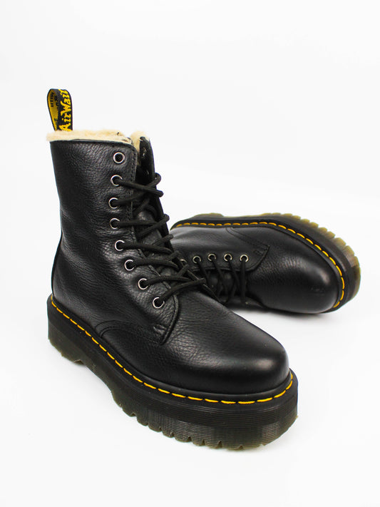 Dr. Martens Jadon Fur Lined Pisa Black