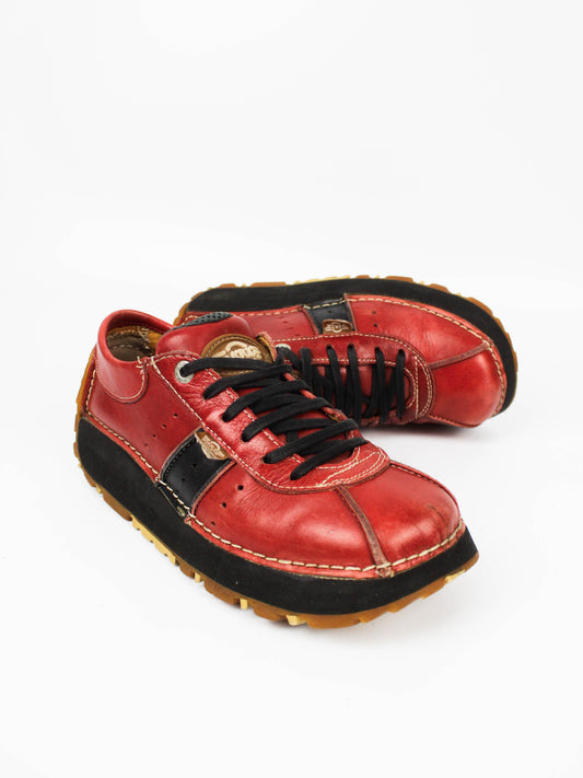 Art Company Red Platform Shoes