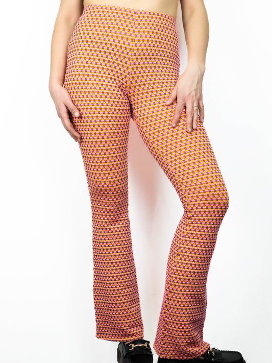 Штани кльош із візерунком Costes