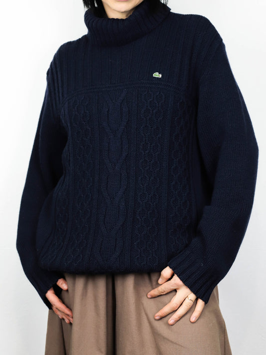 Темно-синій светрик Lacoste