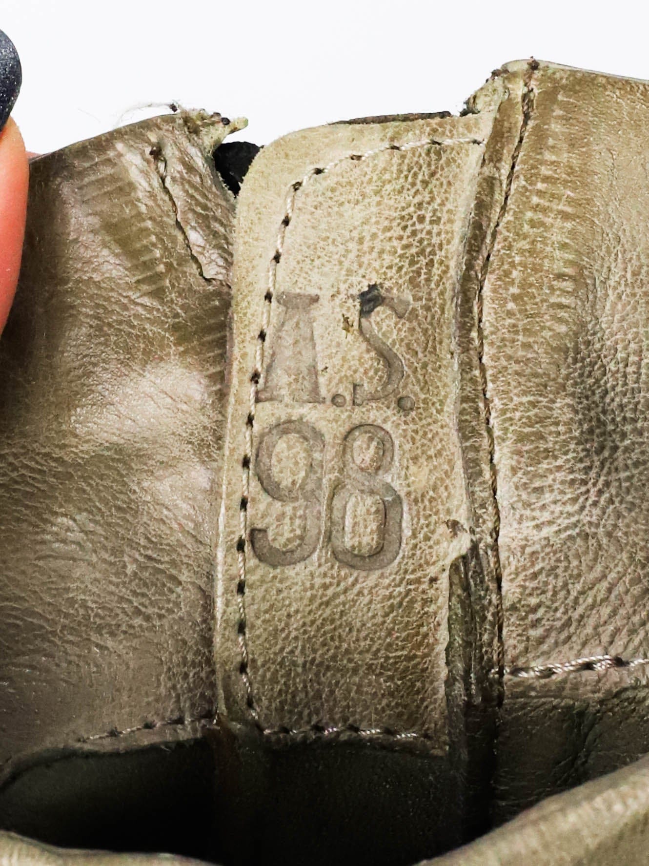 A.S.98 Leather Boots