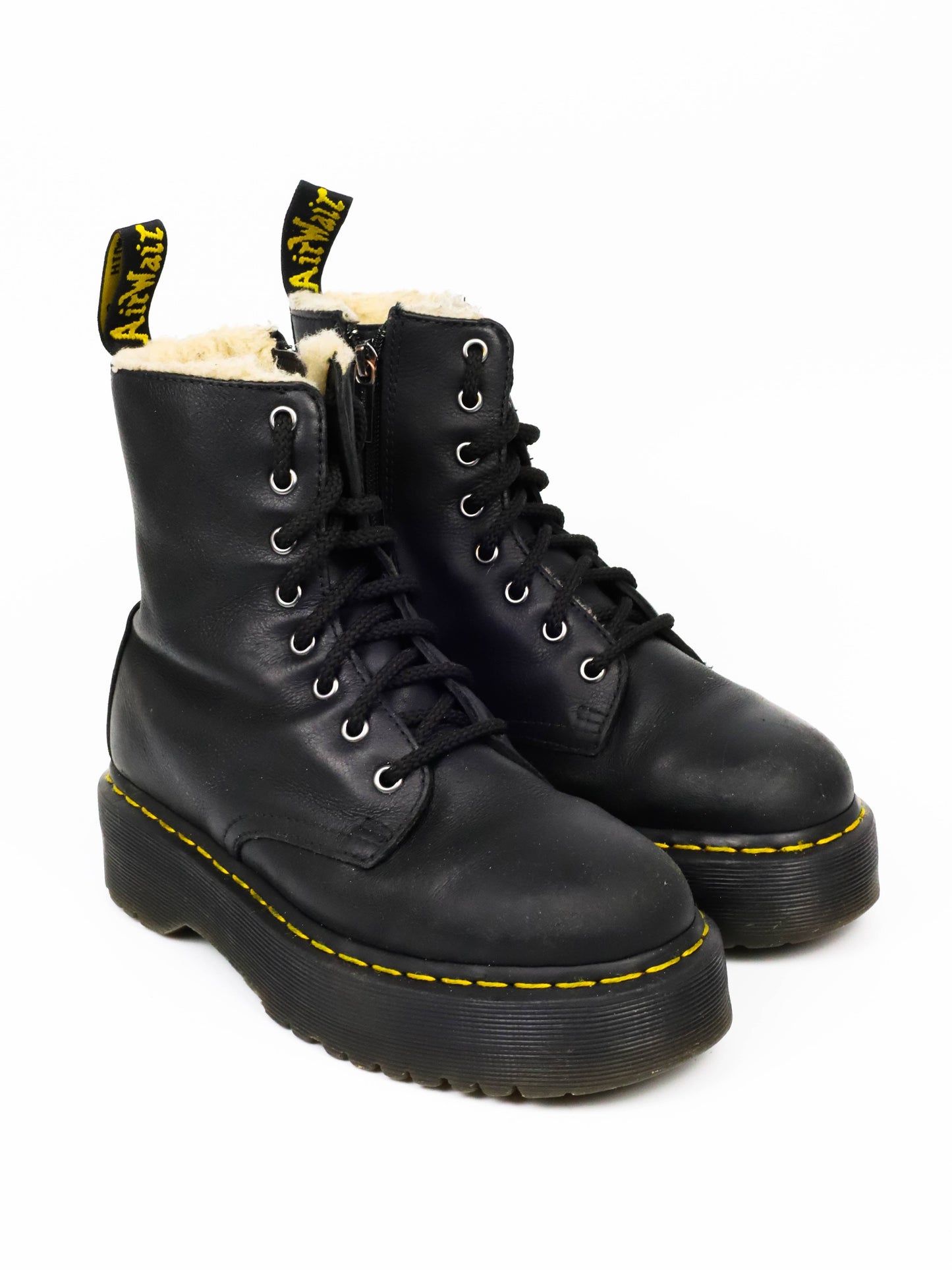Dr. Martens Jadon Fur-Lined Platform
