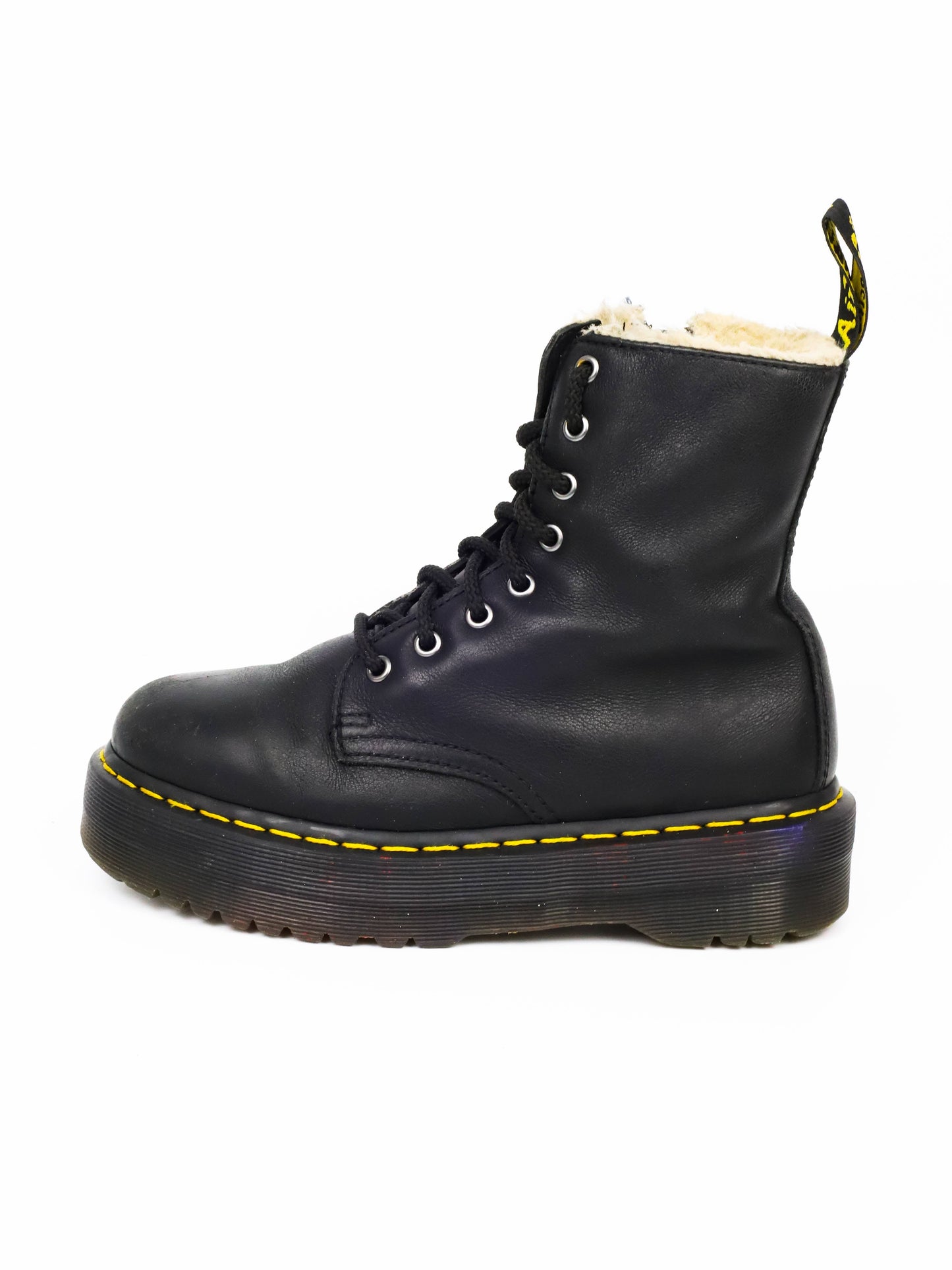 Dr. Martens Jadon Fur-Lined Platform